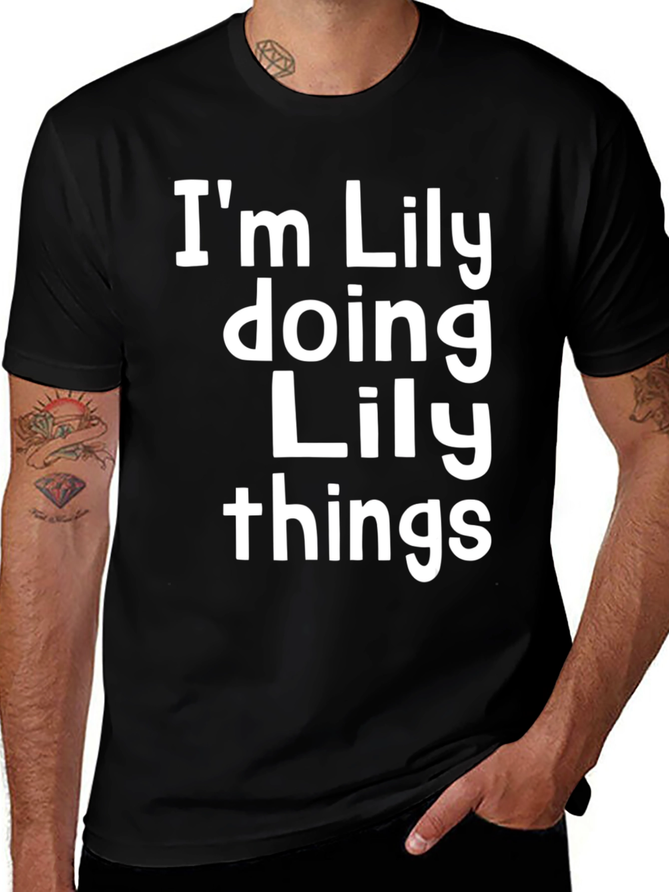 Variant 5 of I'm Lily Doing Lily Things - Novelty T-Shirt