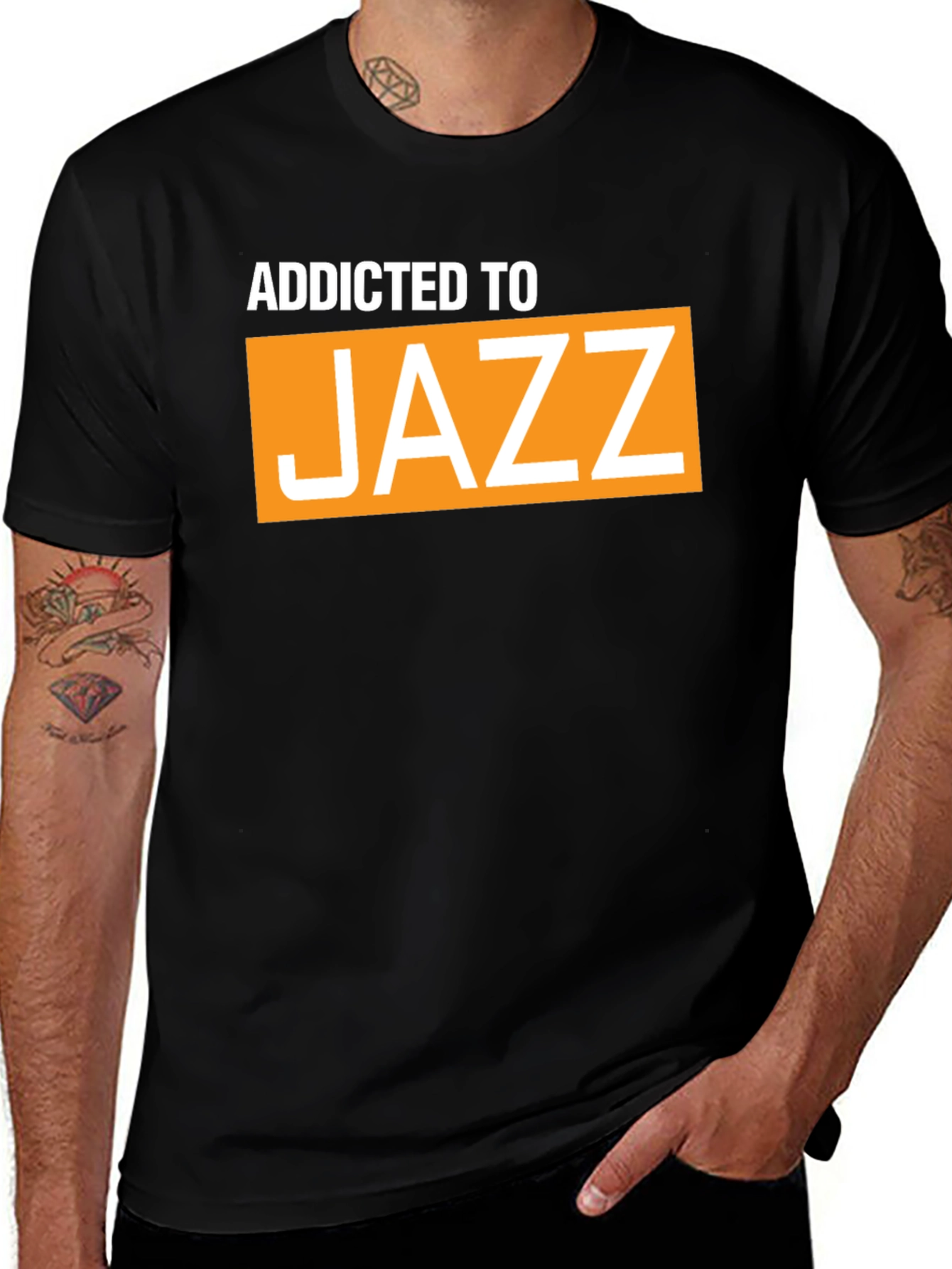 Variant 21 of Addicted To Jazz Graphic T-Shirt