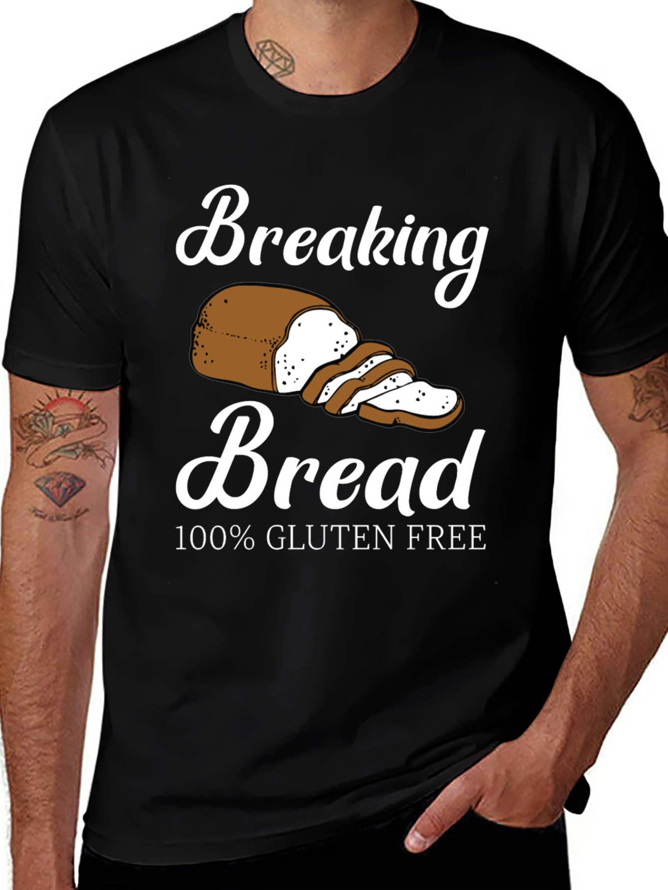 Variant 10 of Gluten-Free Breaking Bread T-Shirt