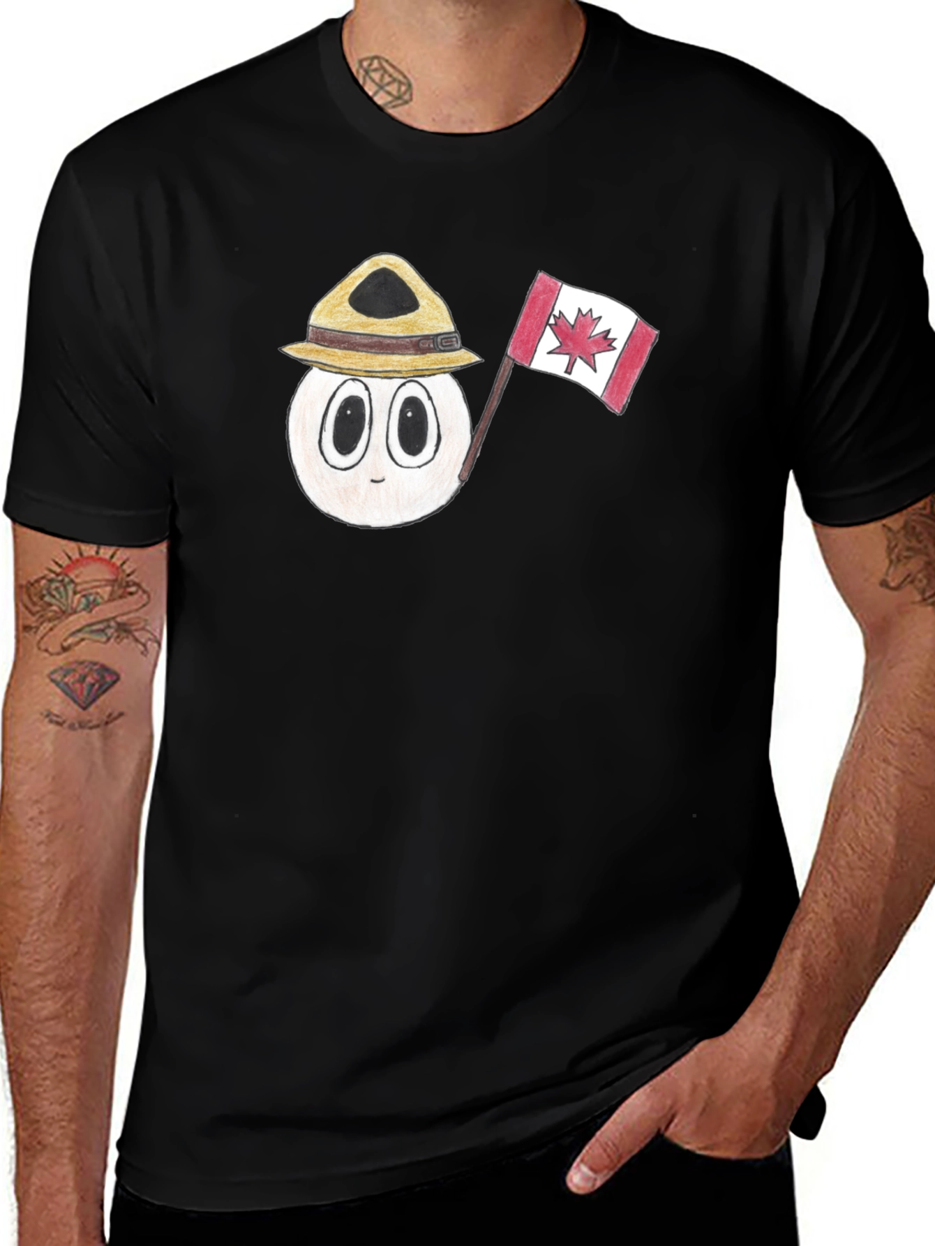 Variant 14 of Canadian Mountie Onion T-Shirt