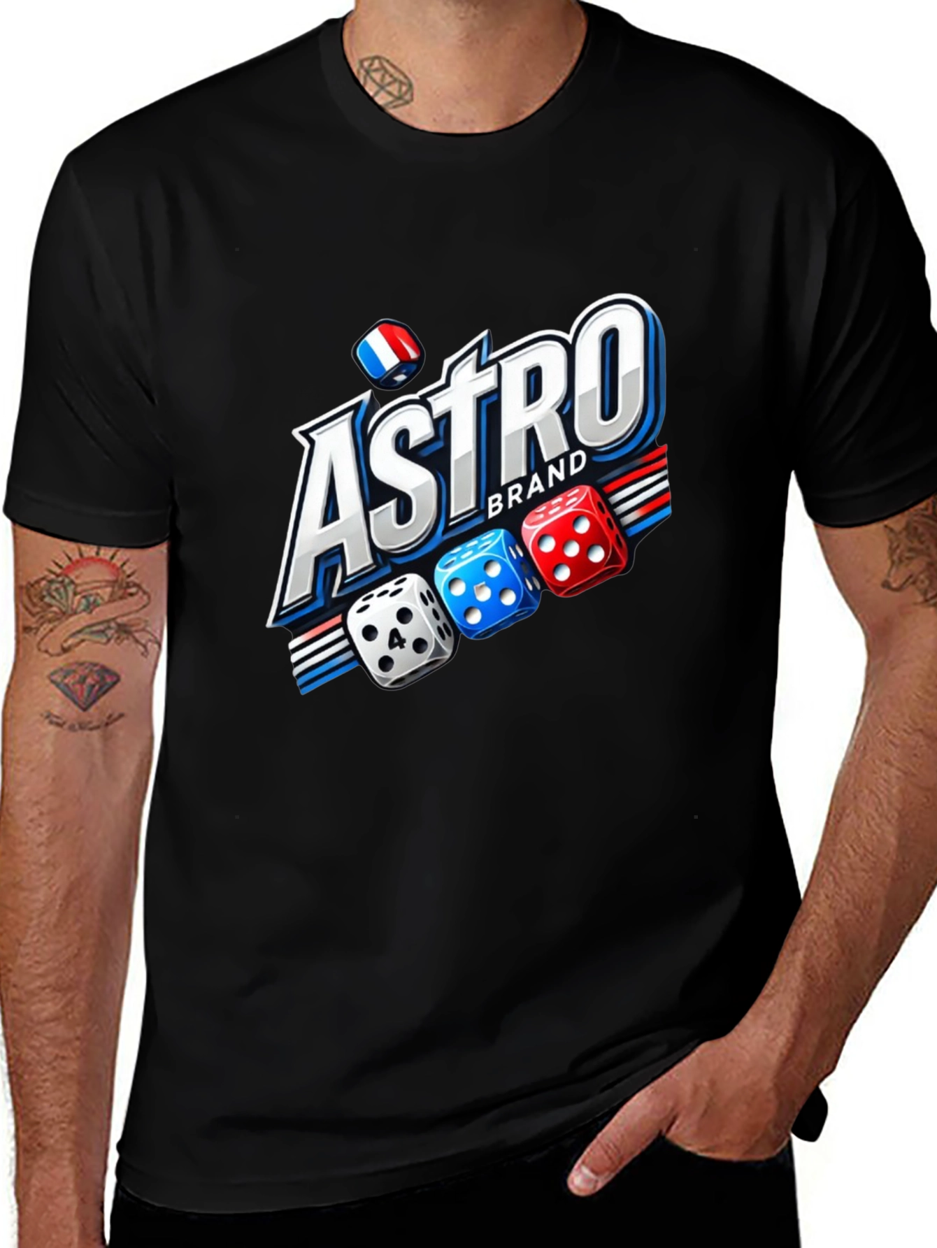 Variant 28 of Astro Brand Dice Graphic T-Shirt