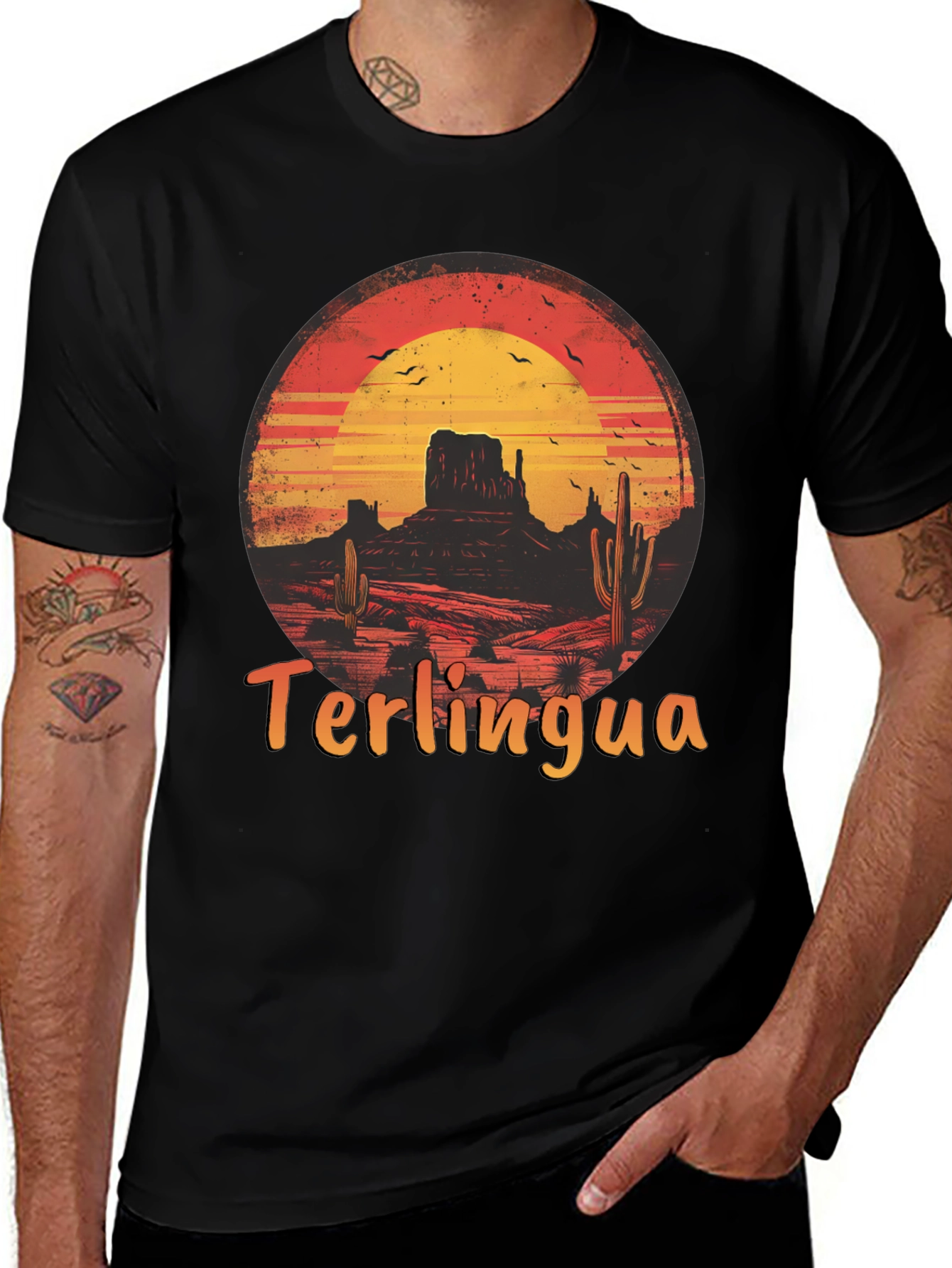 Variant 3 of Terlingua Desert Sunset T-Shirt