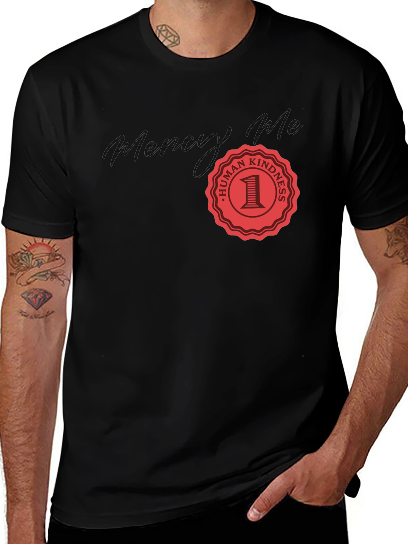 Variant 23 of Mercy Me Human Kindness Graphic T-Shirt
