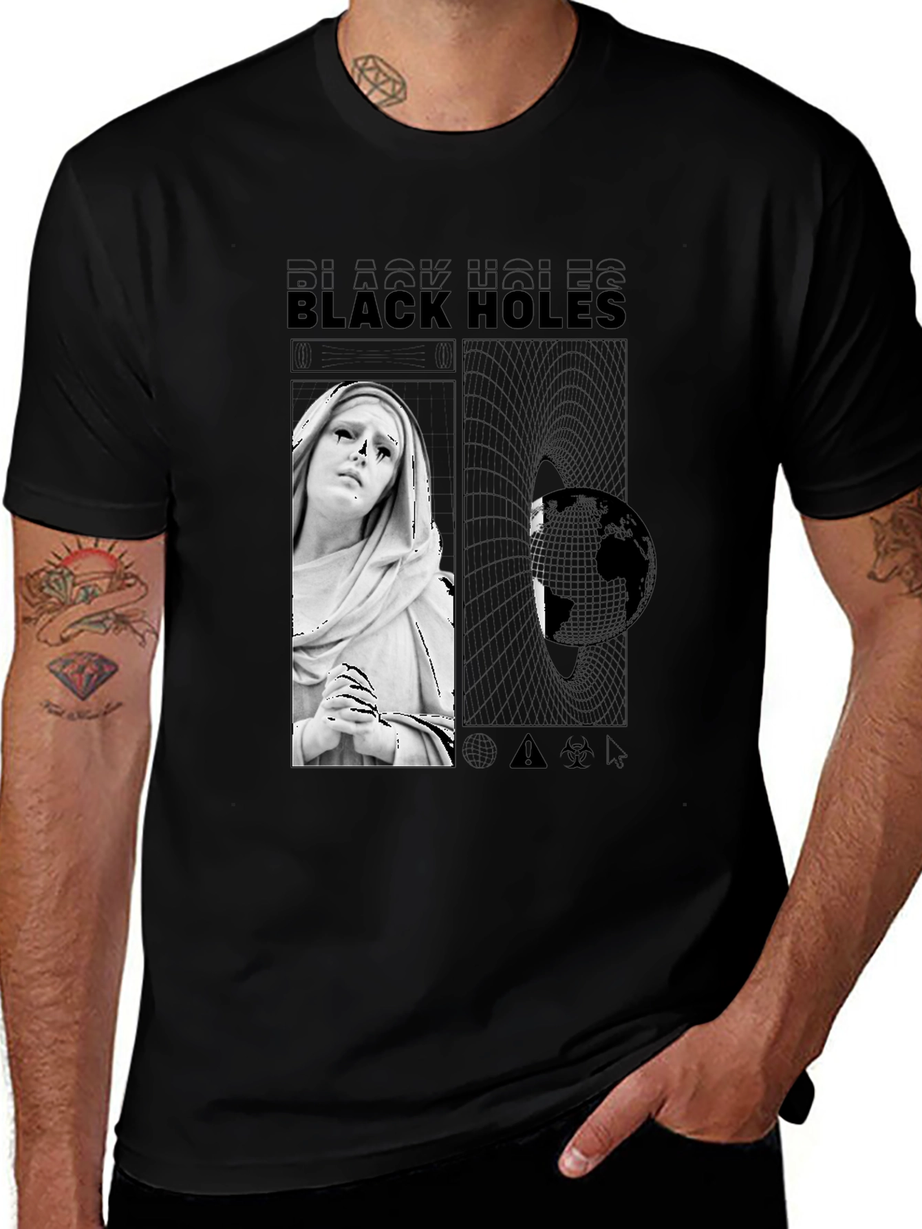 Variant 3 of Black Holes Graphic Tee - Unisex