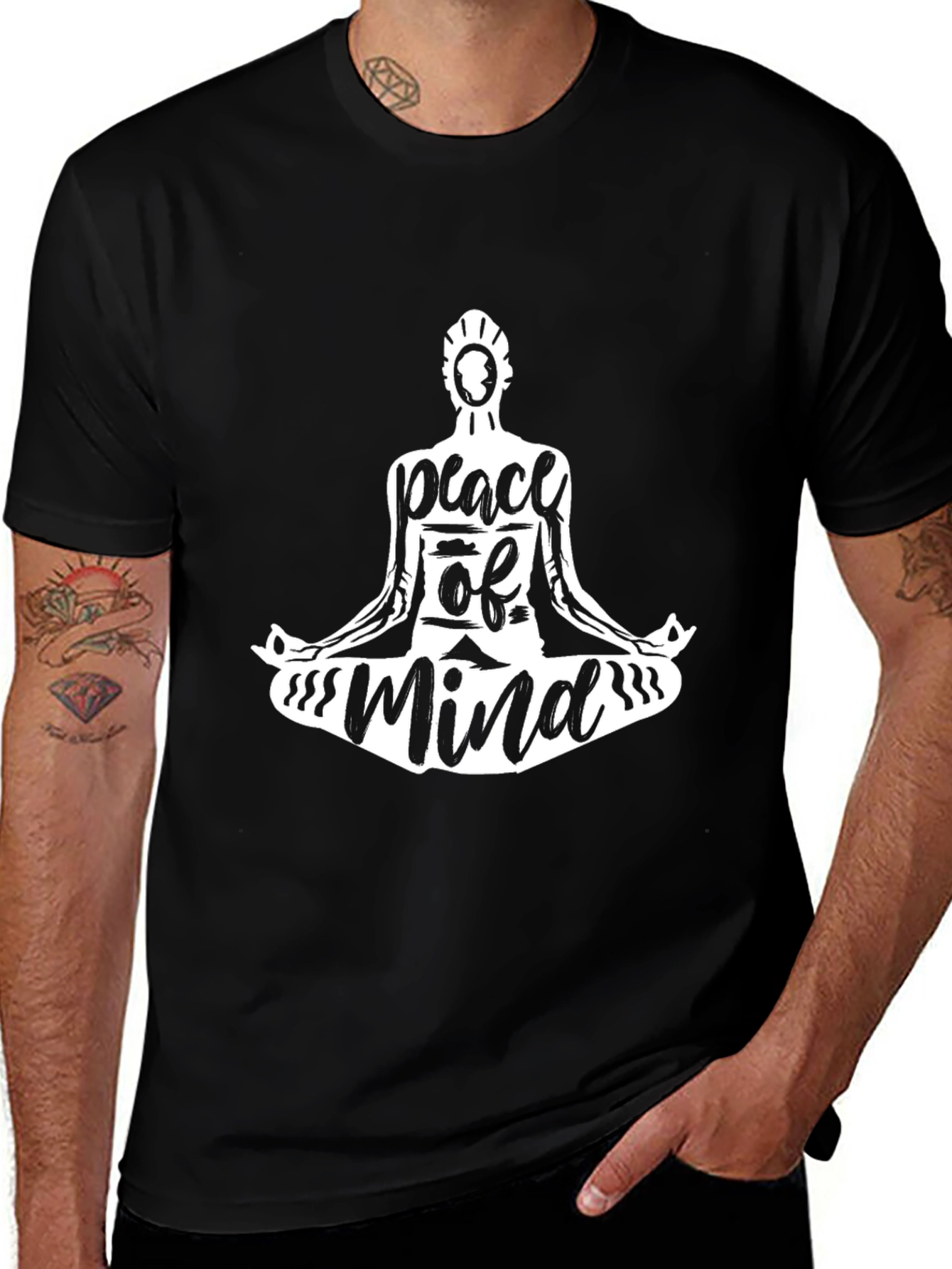 Variant 16 of Peace of Mind Meditation T-Shirt