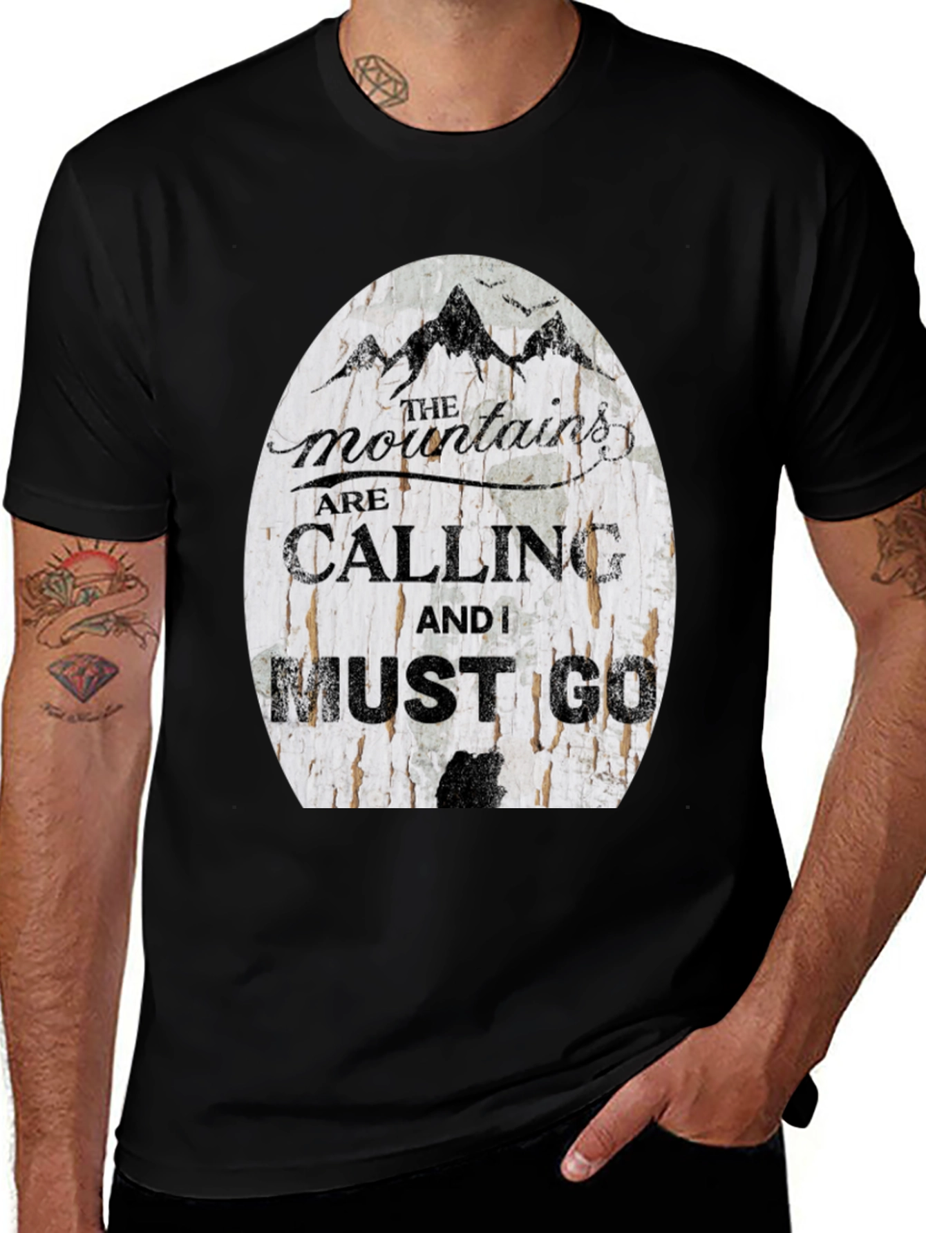 Variant 24 of Mountains are Calling T-Shirt - Adventure Tee
