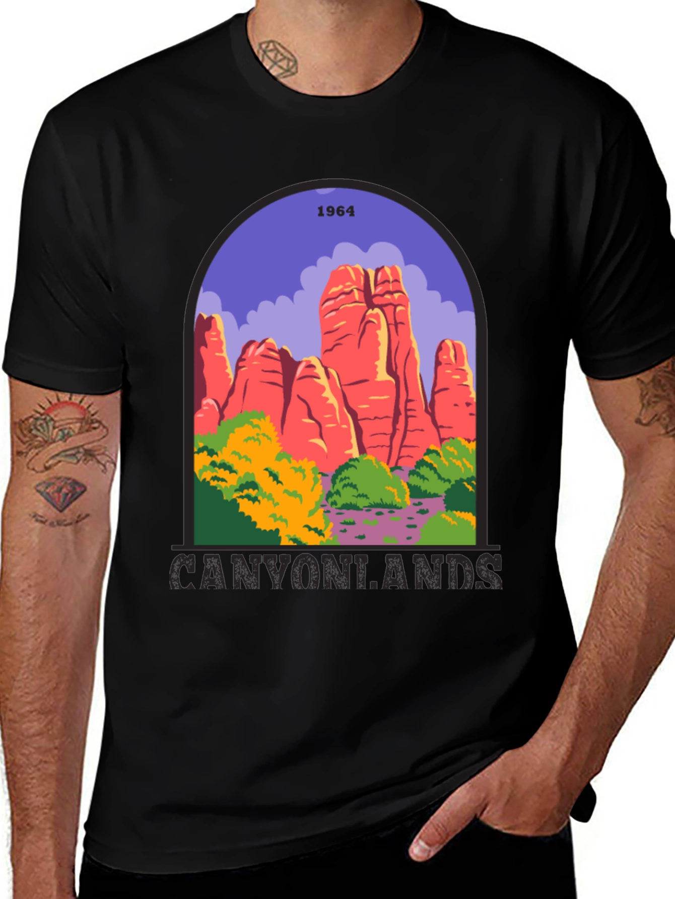 Variant 2 of Canyonlands 1964 Graphic T-Shirt