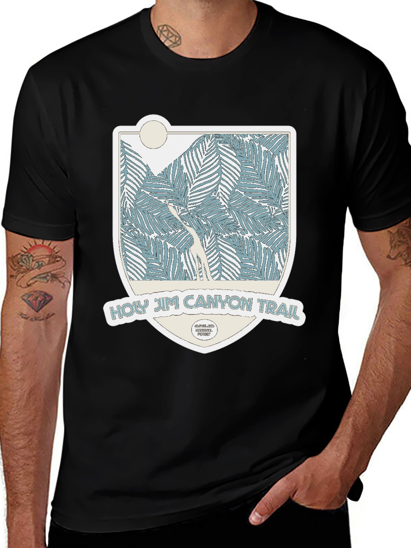 Variant 5 of Holy Jim Canyon Trail T-Shirt