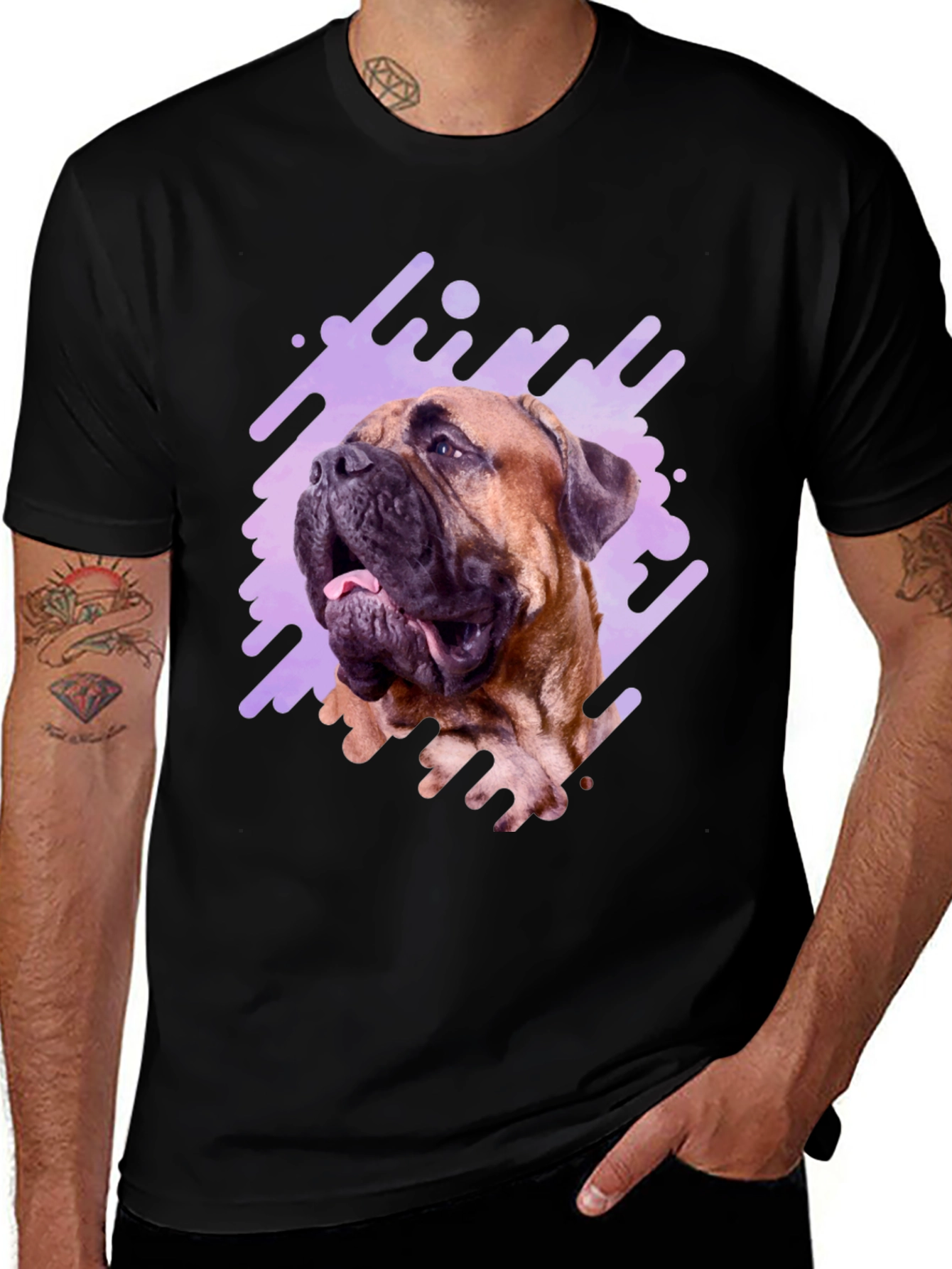 Variant 25 of Dog Breed Graphic T-Shirt, Casual Cotton Tee