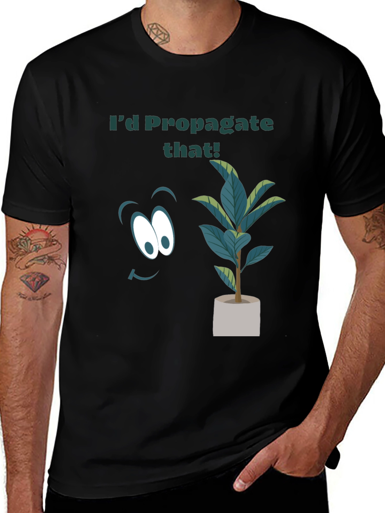 Variant 21 of I'd Propagate That! Novelty T-Shirt