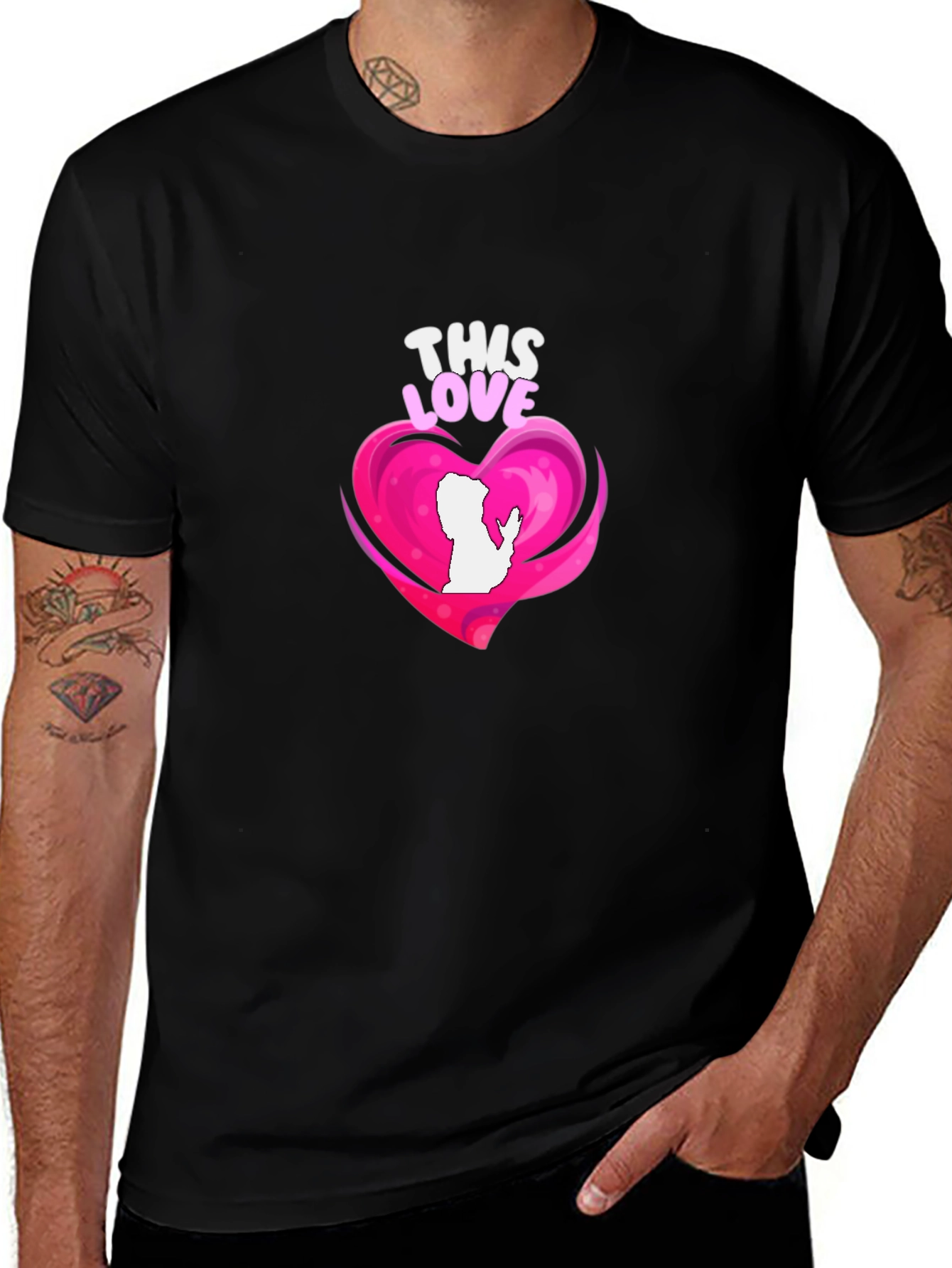 Variant 7 of This Love Heart T-Shirt