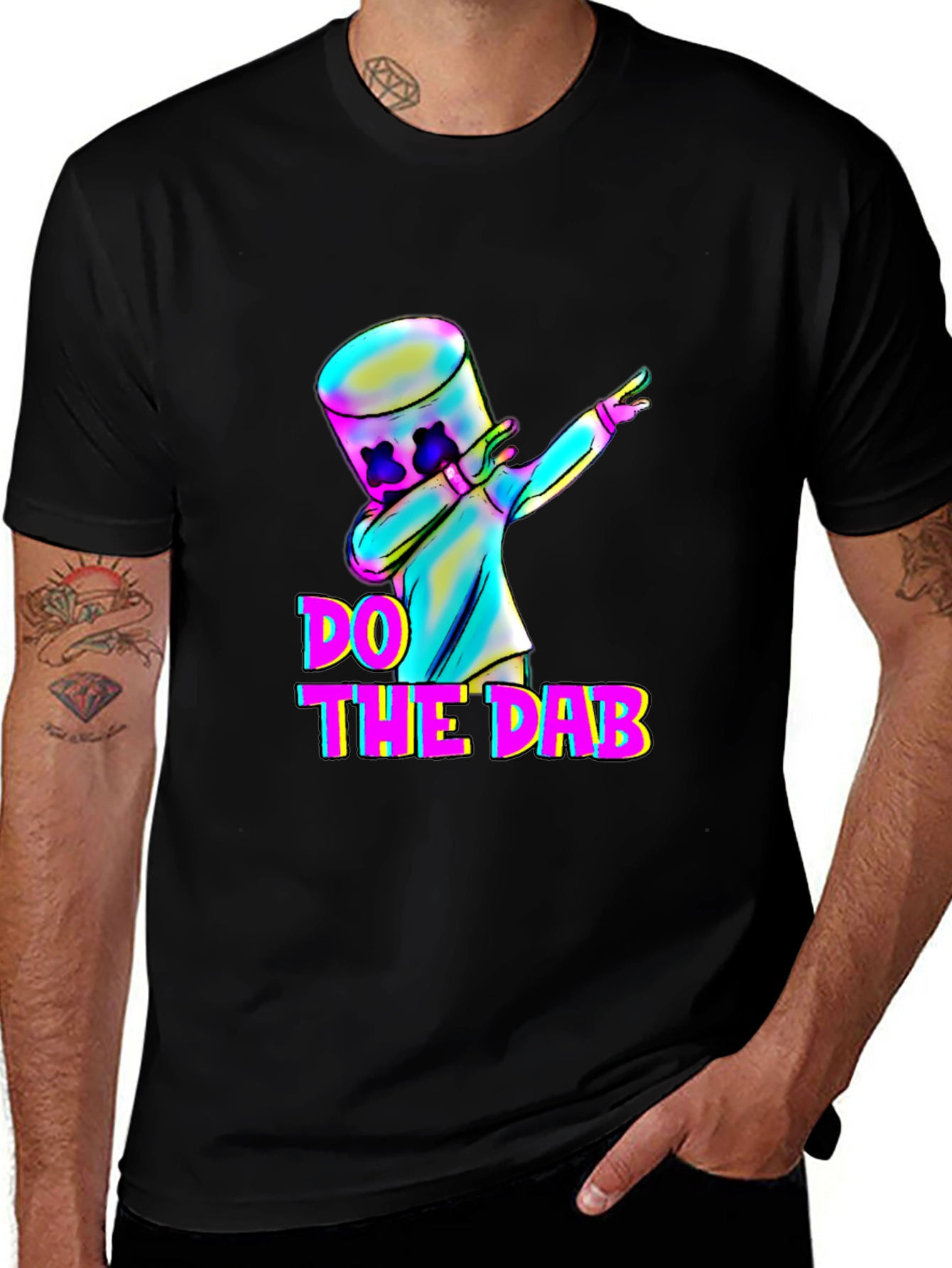 Dabbing Marshmallow Graphic Tee