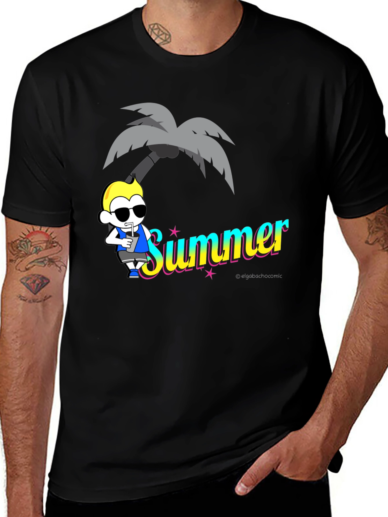 Variant 17 of Summer Cartoon T-Shirt