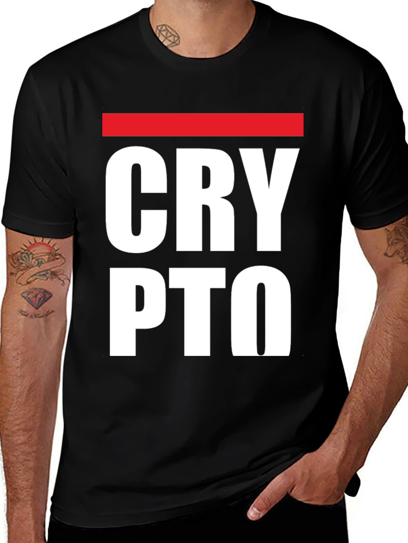 Variant 10 of Cry PTO T-Shirt - Funny Crypto Paid Time Off Tee