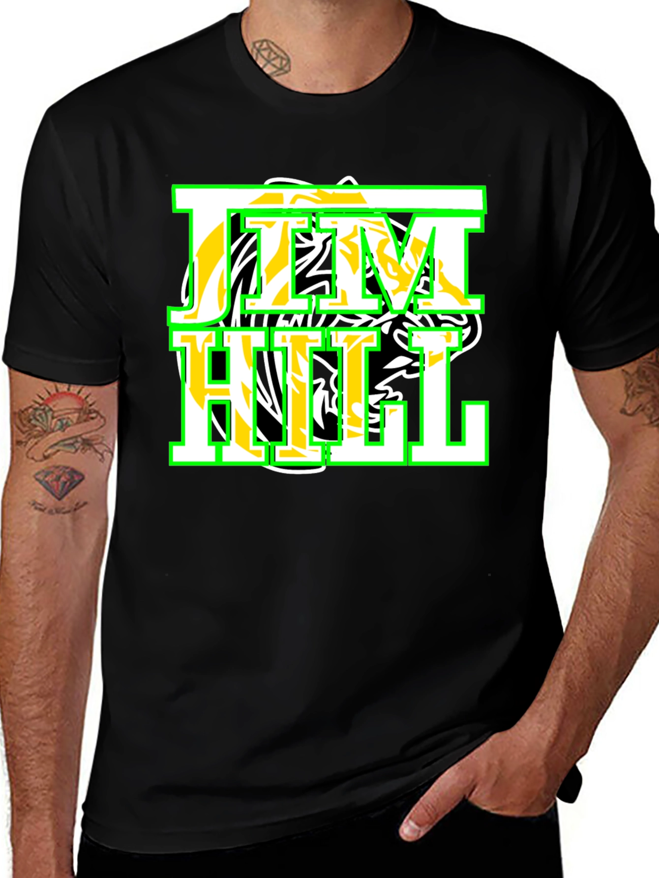 Variant 13 of Jim Hill Black T-Shirt