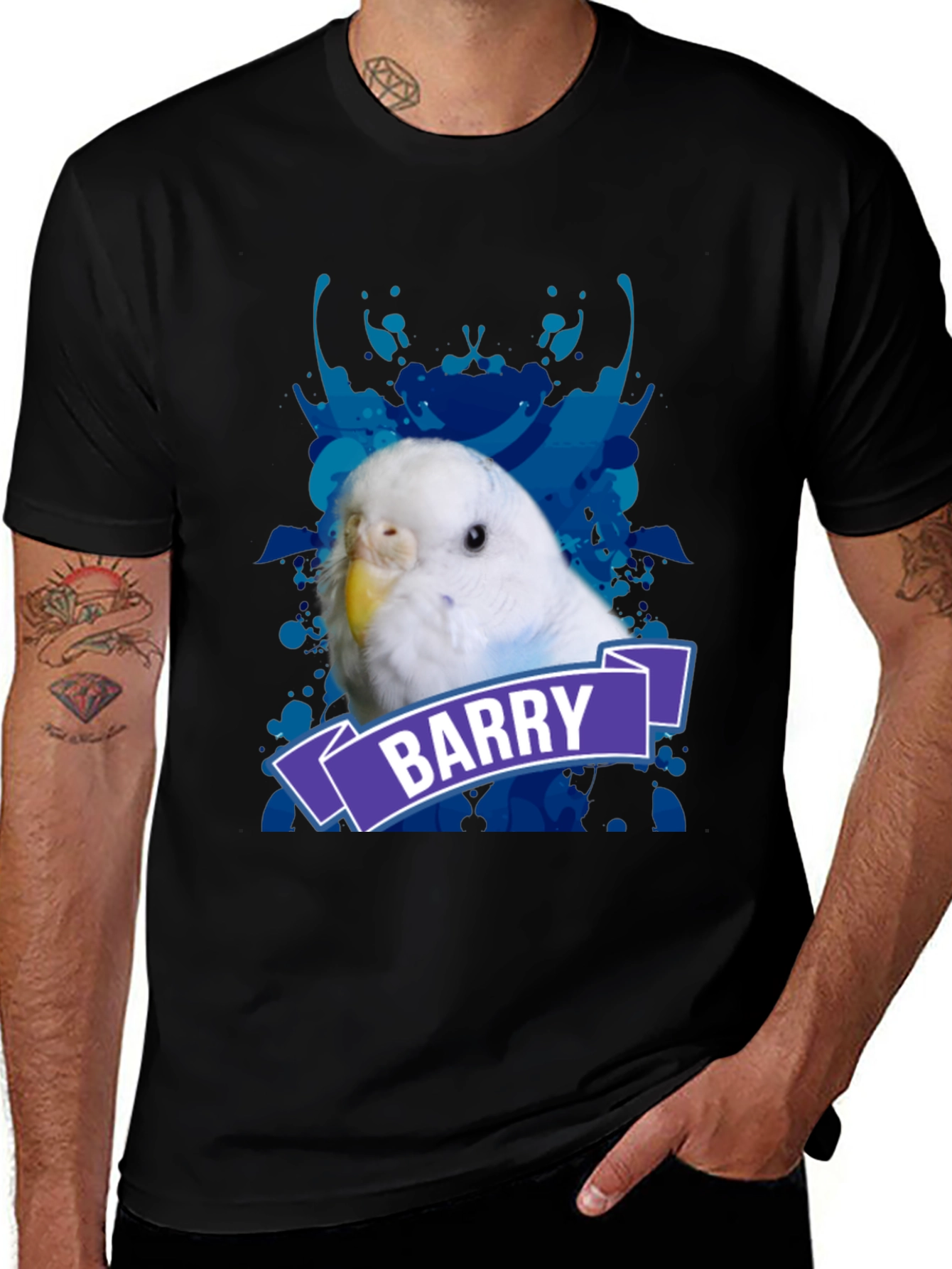 Variant 29 of Barry the Budgie T-Shirt