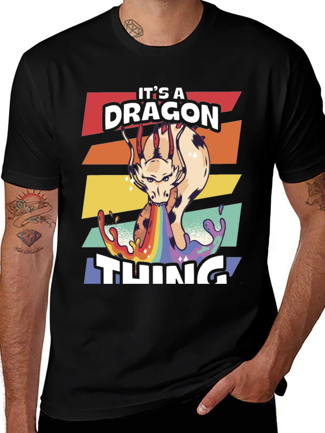 Variant 28 of It's A Dragon Thing T-Shirt