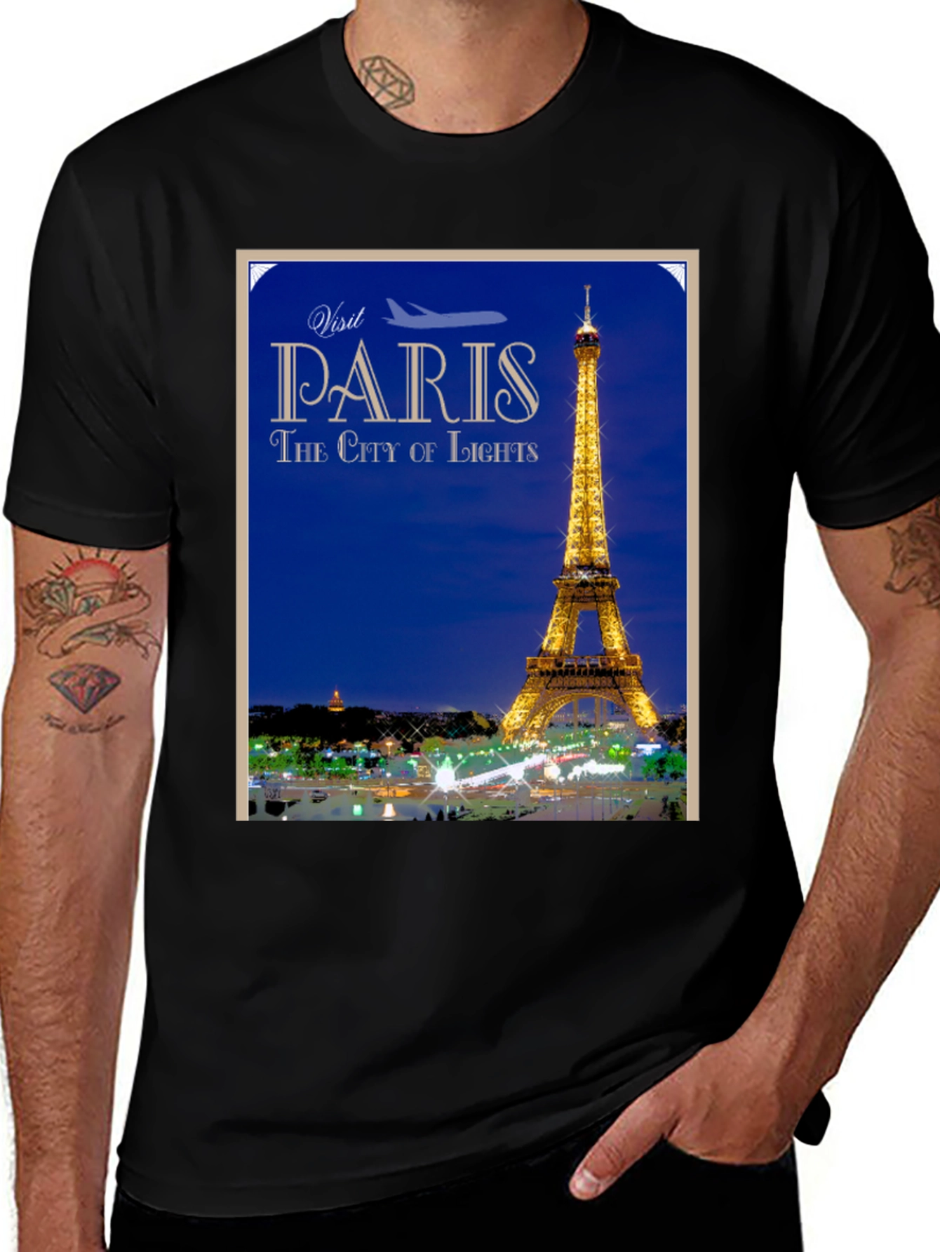 Paris City of Lights T-Shirt