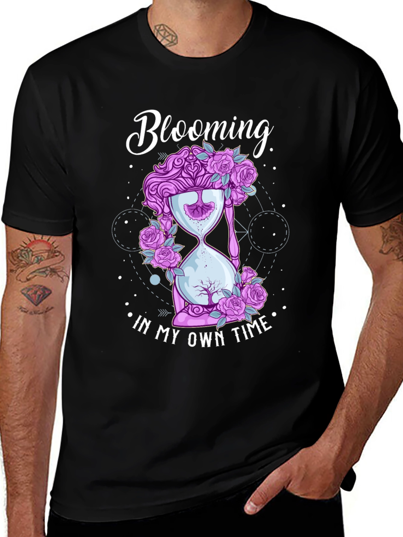 Variant 9 of Blooming In My Own Time T-Shirt - Unique Design
