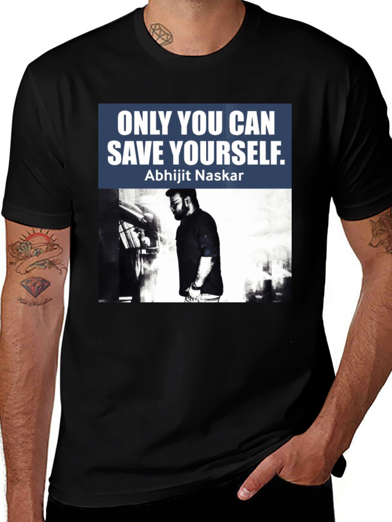 Variant 8 of Abhijit Naskar Graphic Print T-Shirt