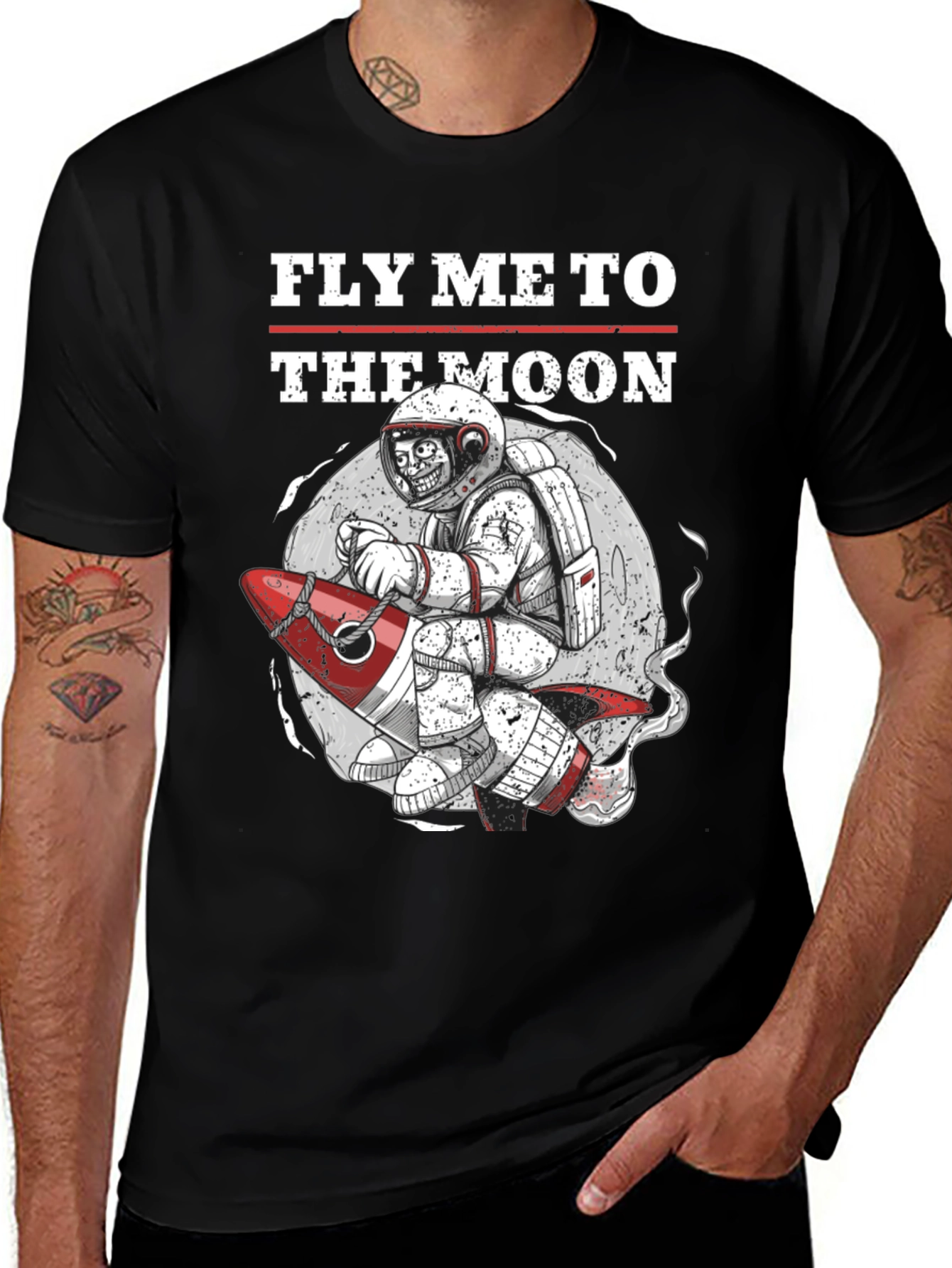 Variant 28 of Fly Me To The Moon Graphic T-Shirt
