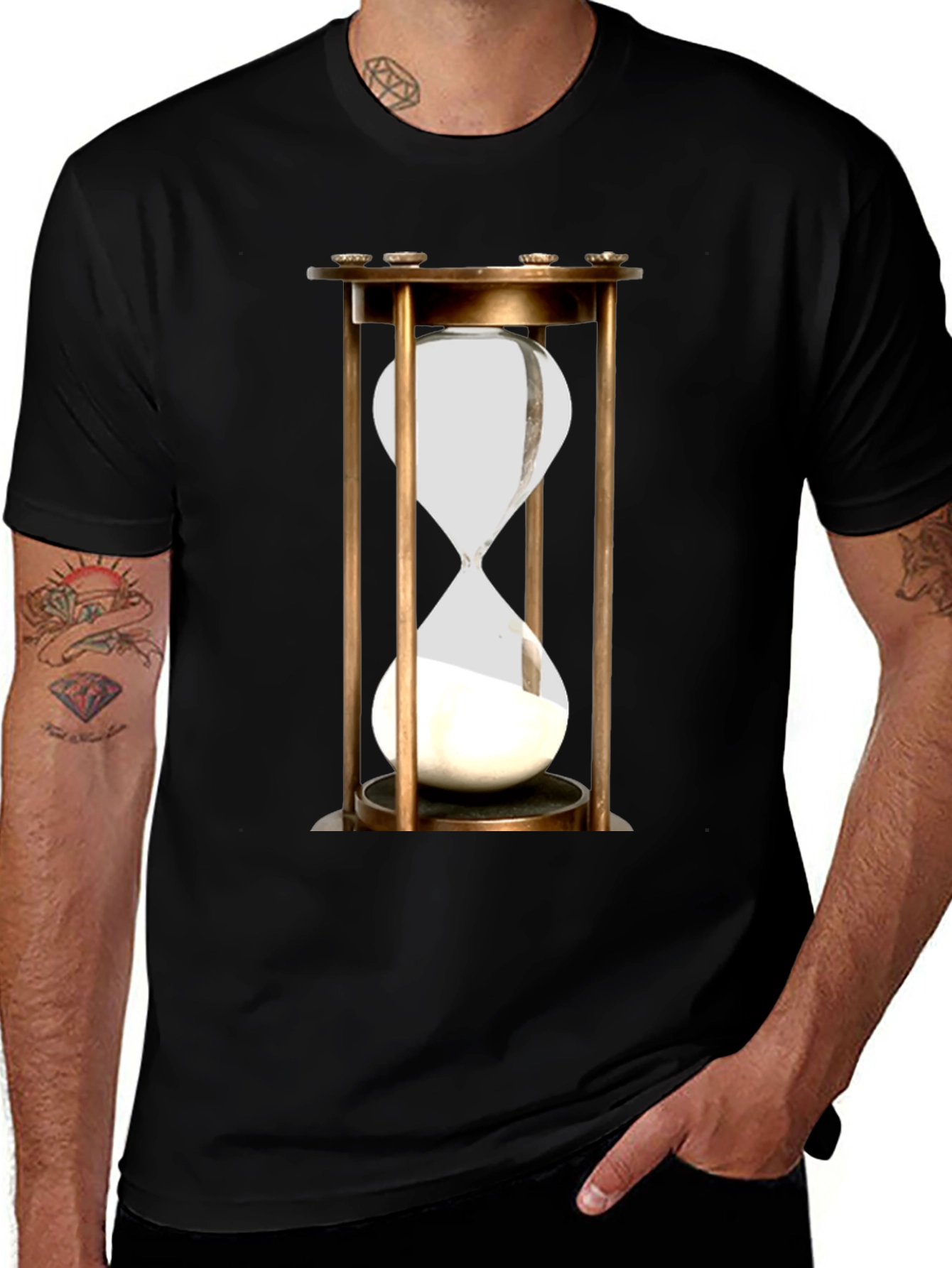 Variant 23 of Hourglass Graphic T-Shirt - Timeless Style