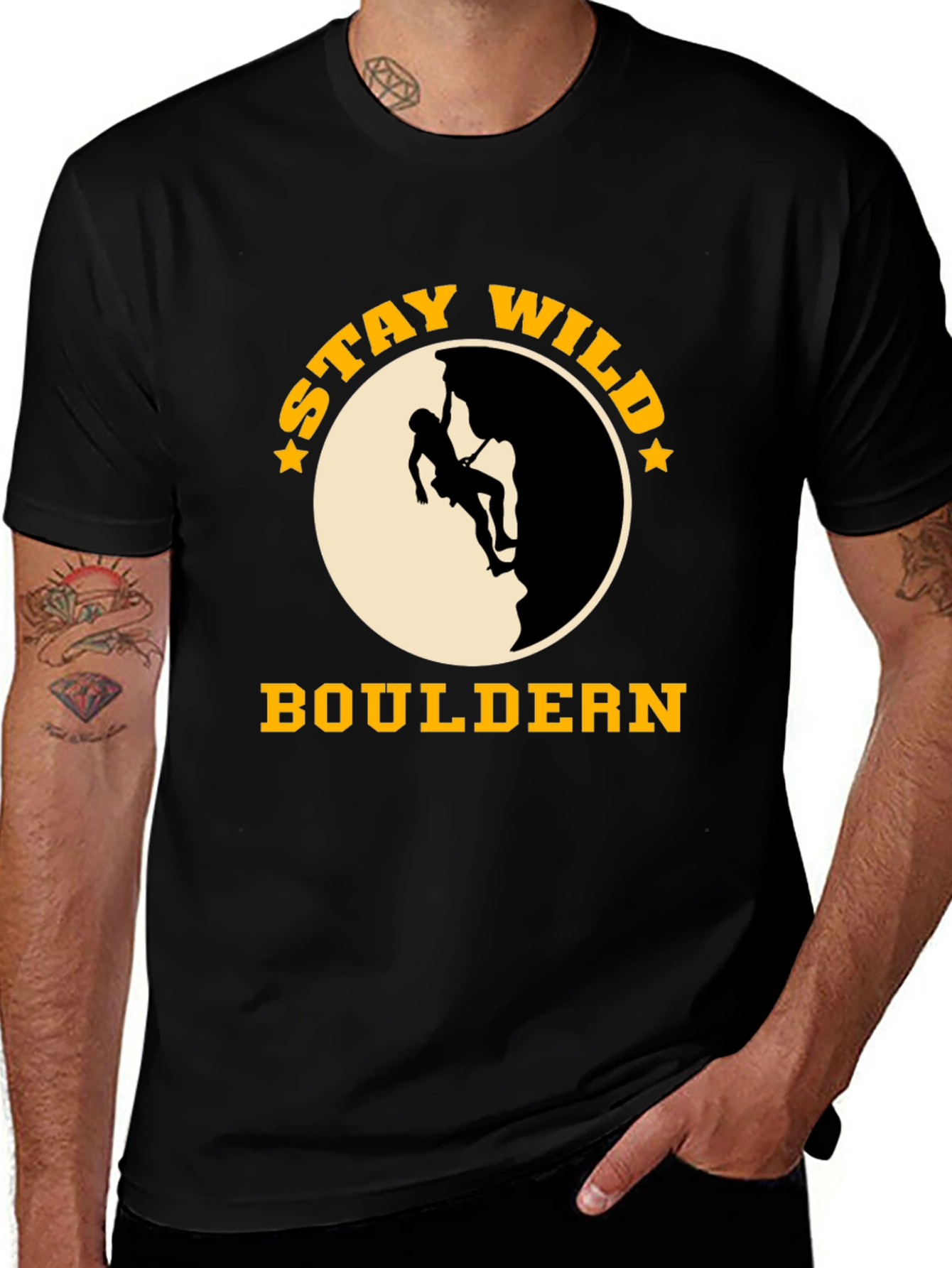 Stay Wild Boulder Climber T-Shirt