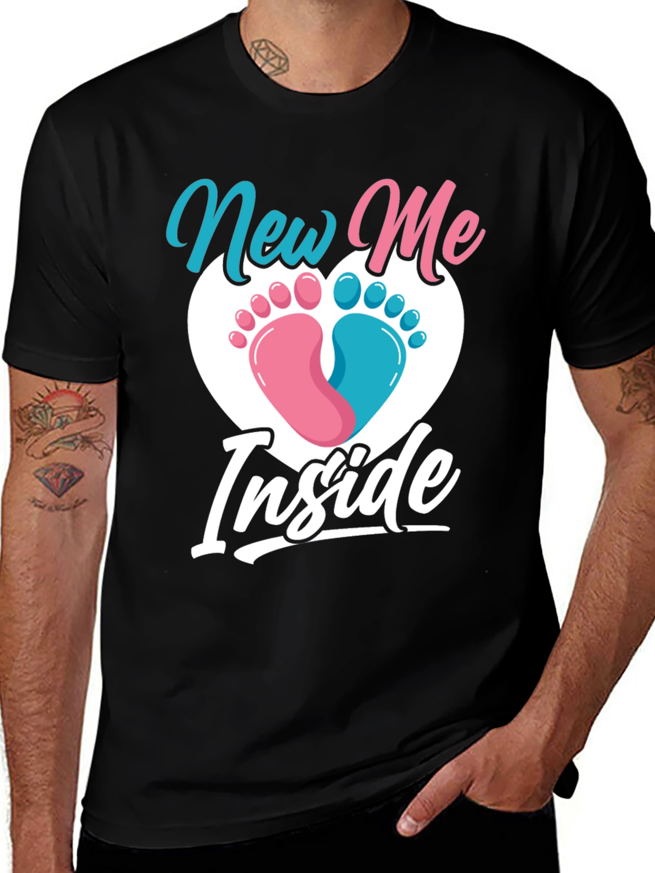 Variant 10 of New Me Inside Gender Reveal T-Shirt