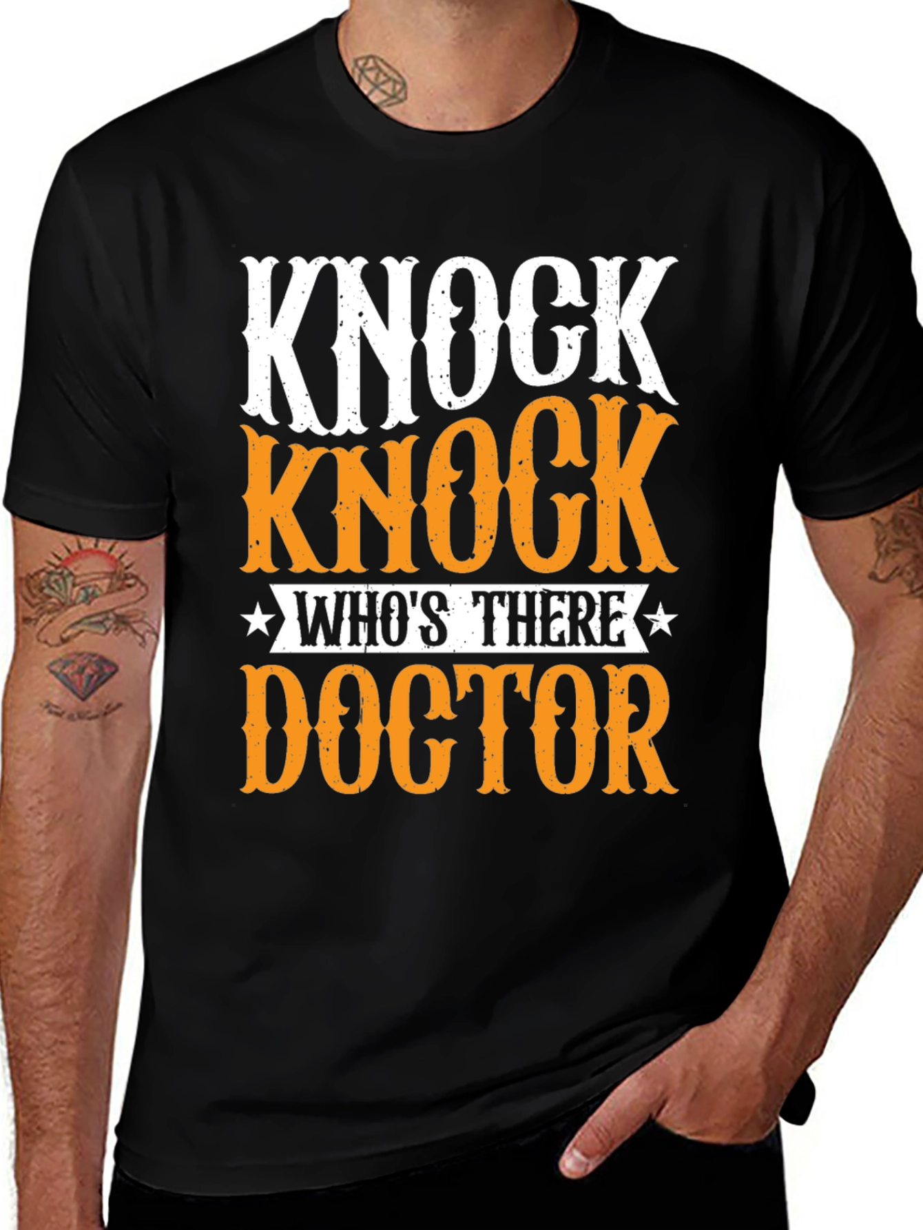 Variant 7 of Knock Knock Doctor T-Shirt