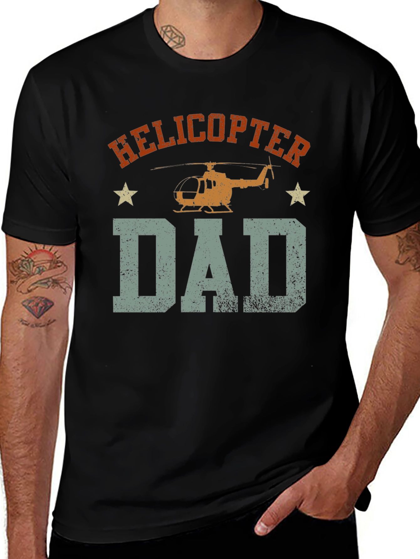 Helicopter Dad Graphic Tee