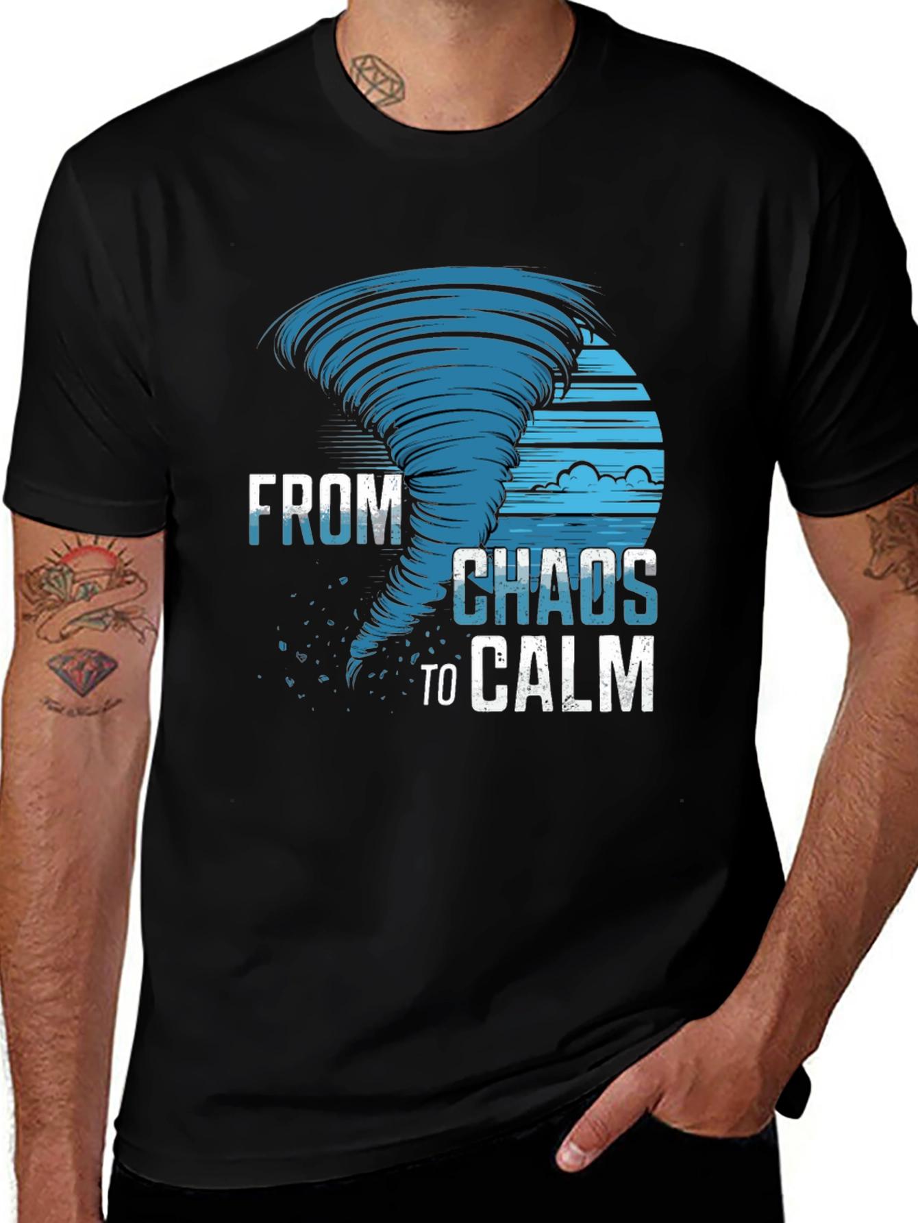 Variant 6 of Chaos to Calm Graphic T-Shirt