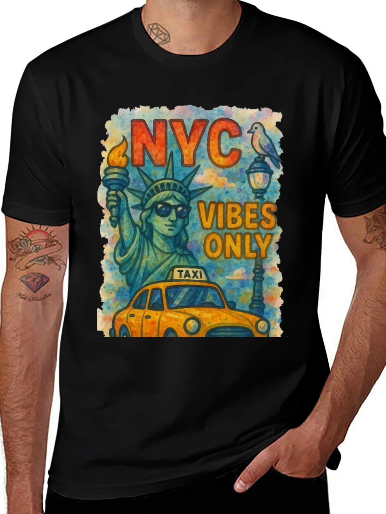 NYC Vibes Only Graphic Tee