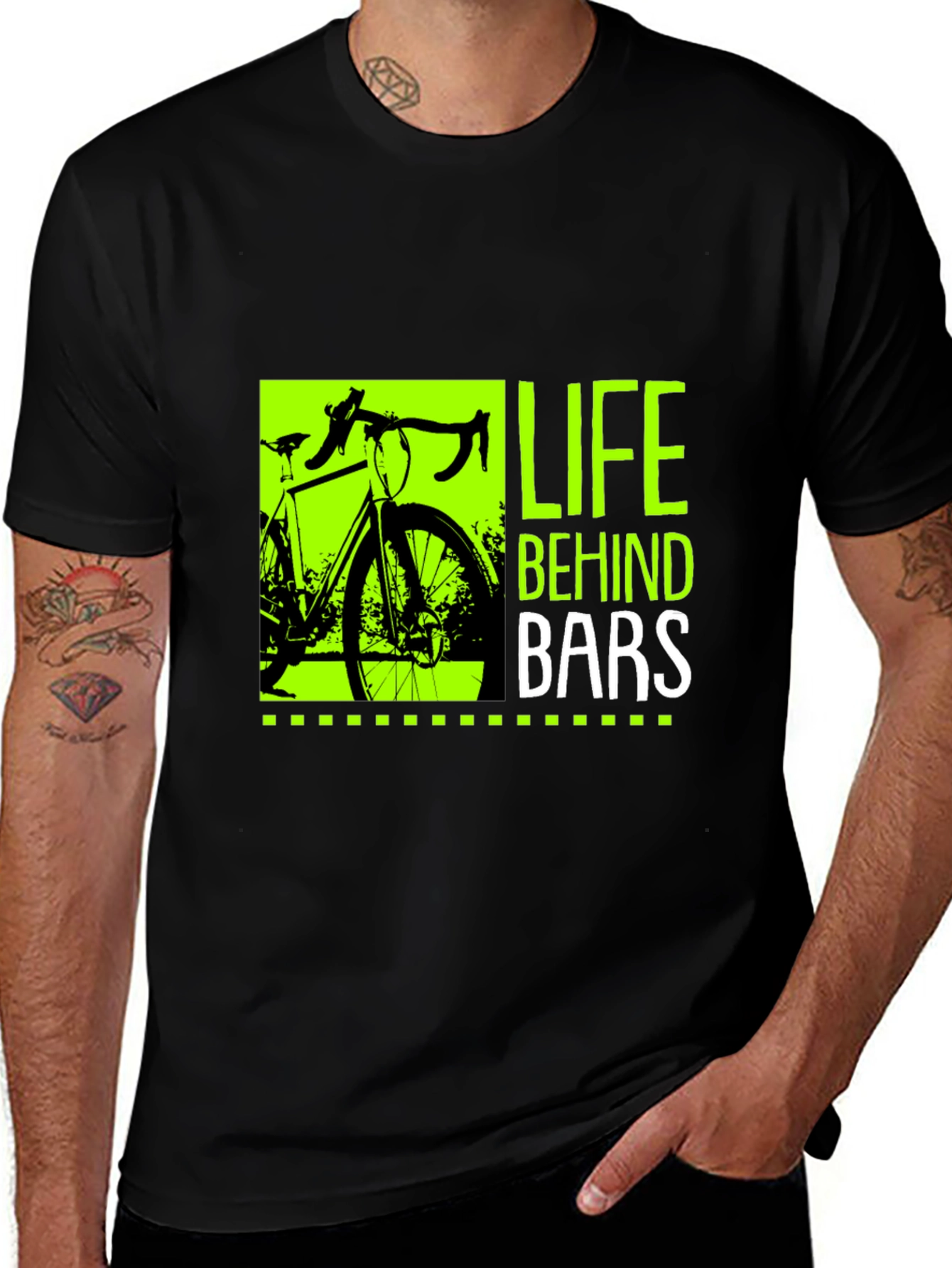 Variant 22 of Life Behind Bars Cycling T-Shirt