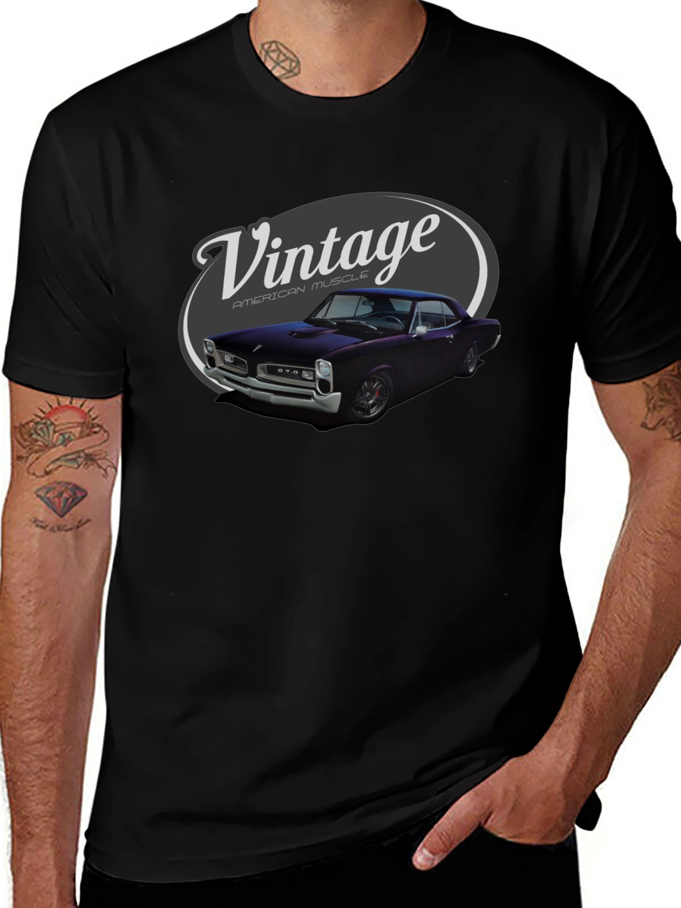 Variant 27 of Vintage American Muscle Car Graphic Tee