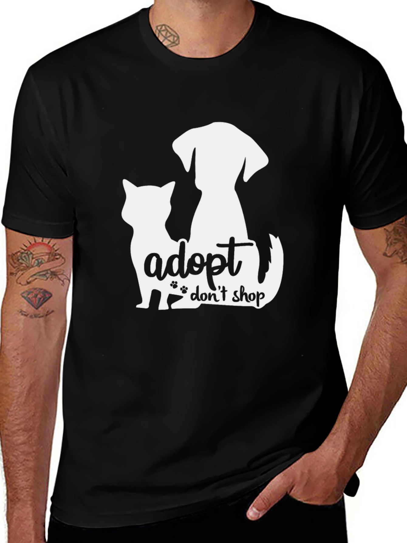 Variant 30 of Adopt, Don't Shop T-Shirt