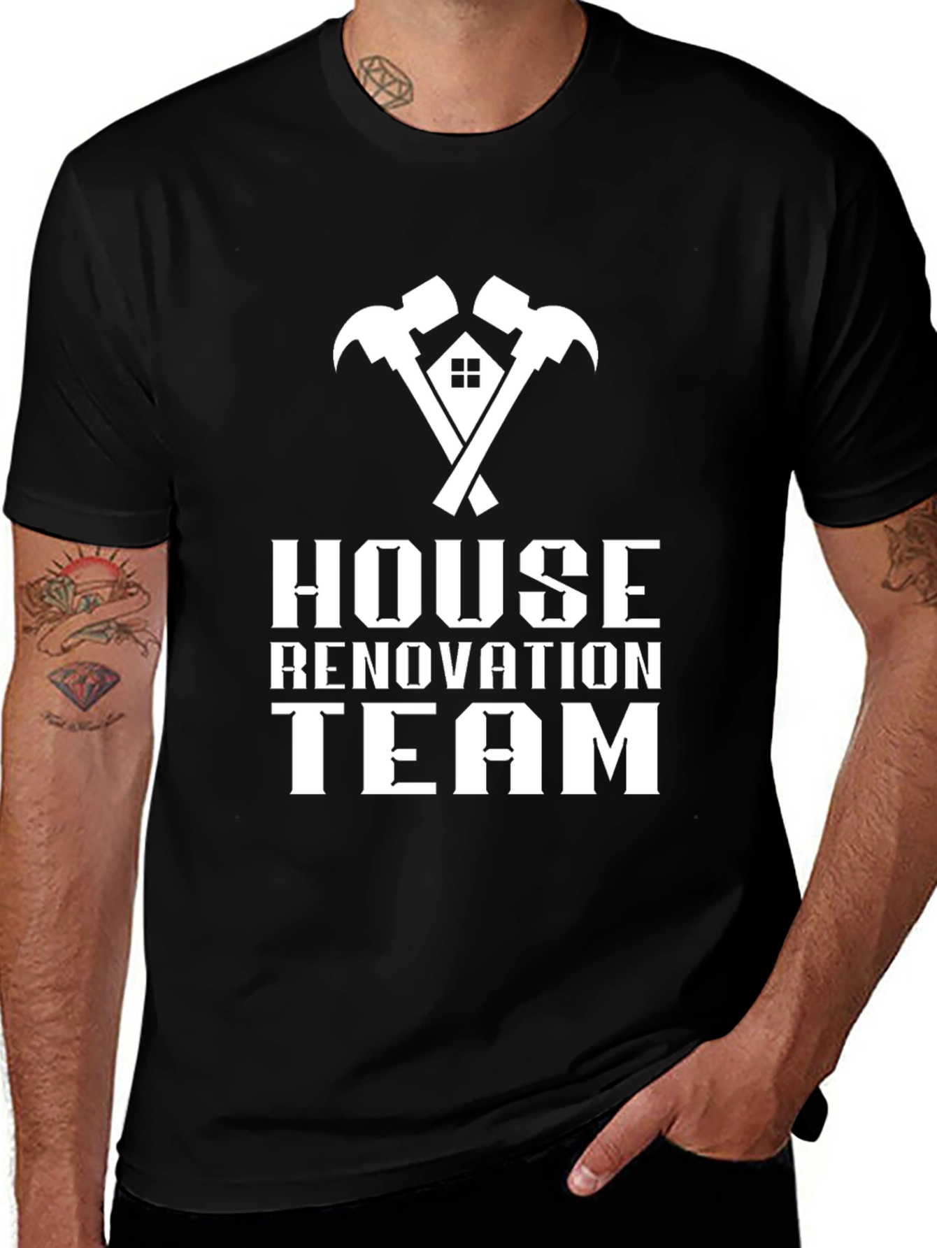 House Renovation Team T-Shirt - Construction Crew Apparel
