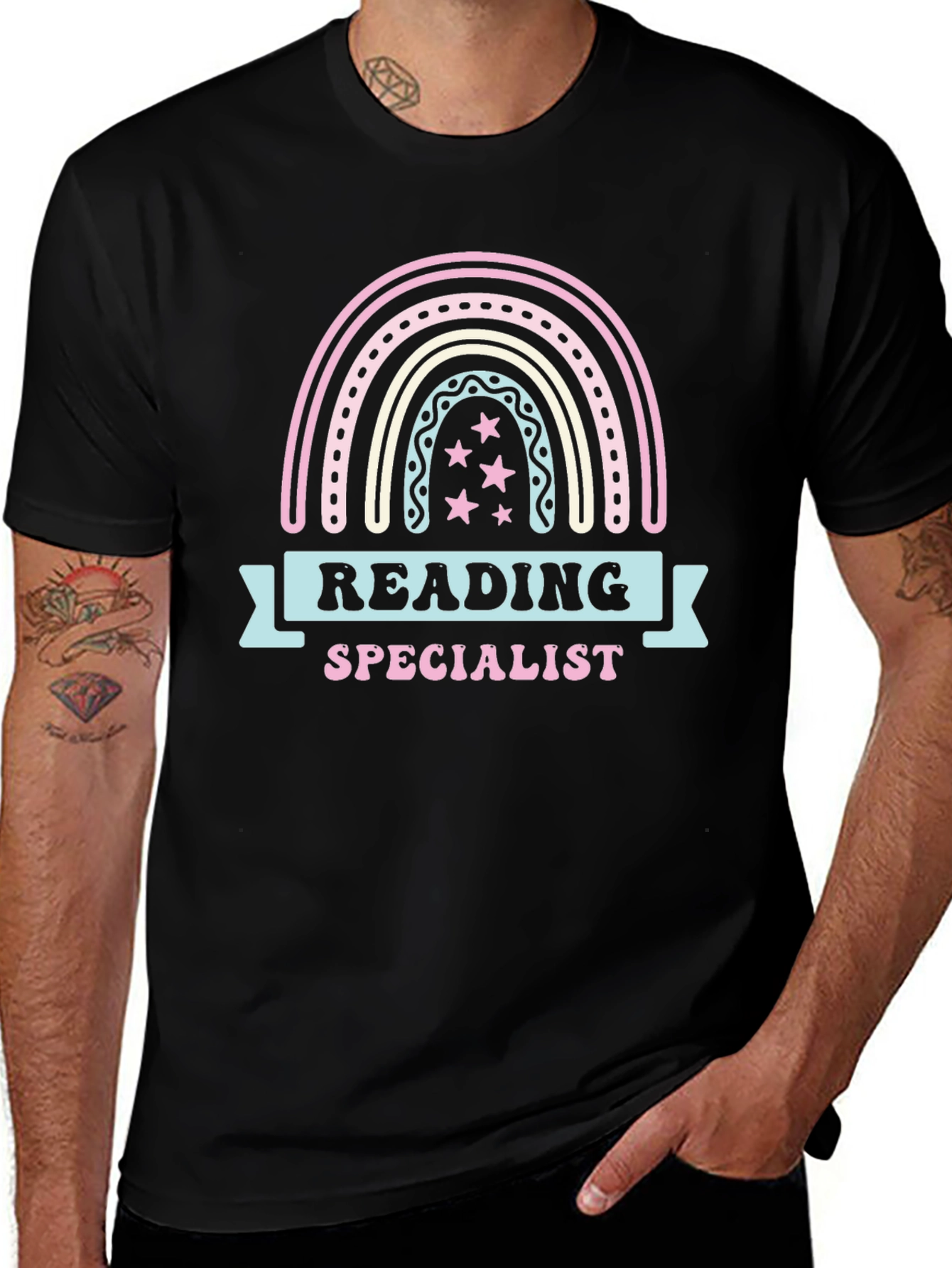 Variant 28 of Reading Specialist Graphic T-Shirt