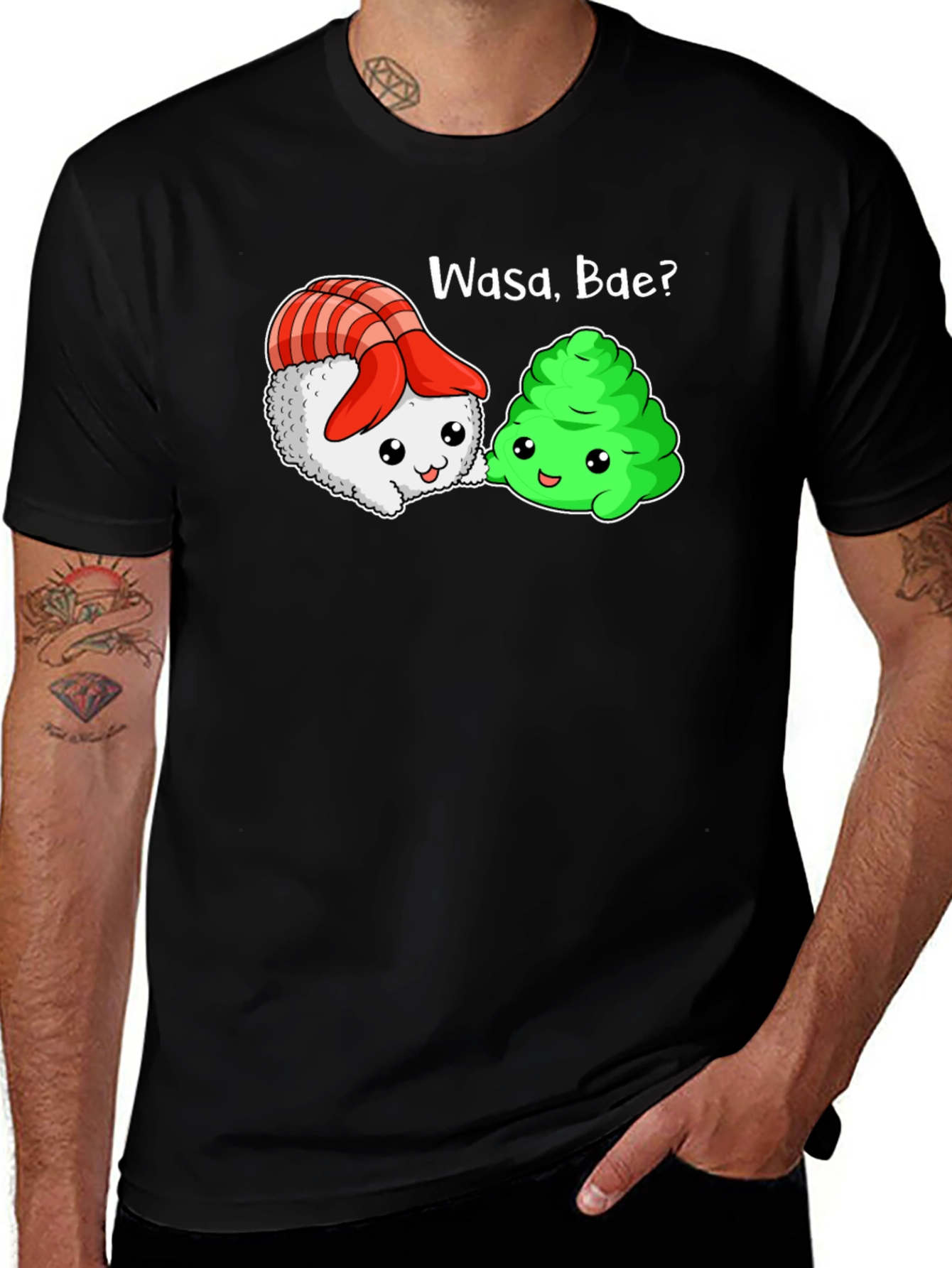 Variant 28 of Wasa Bae Sushi Graphic T-Shirt