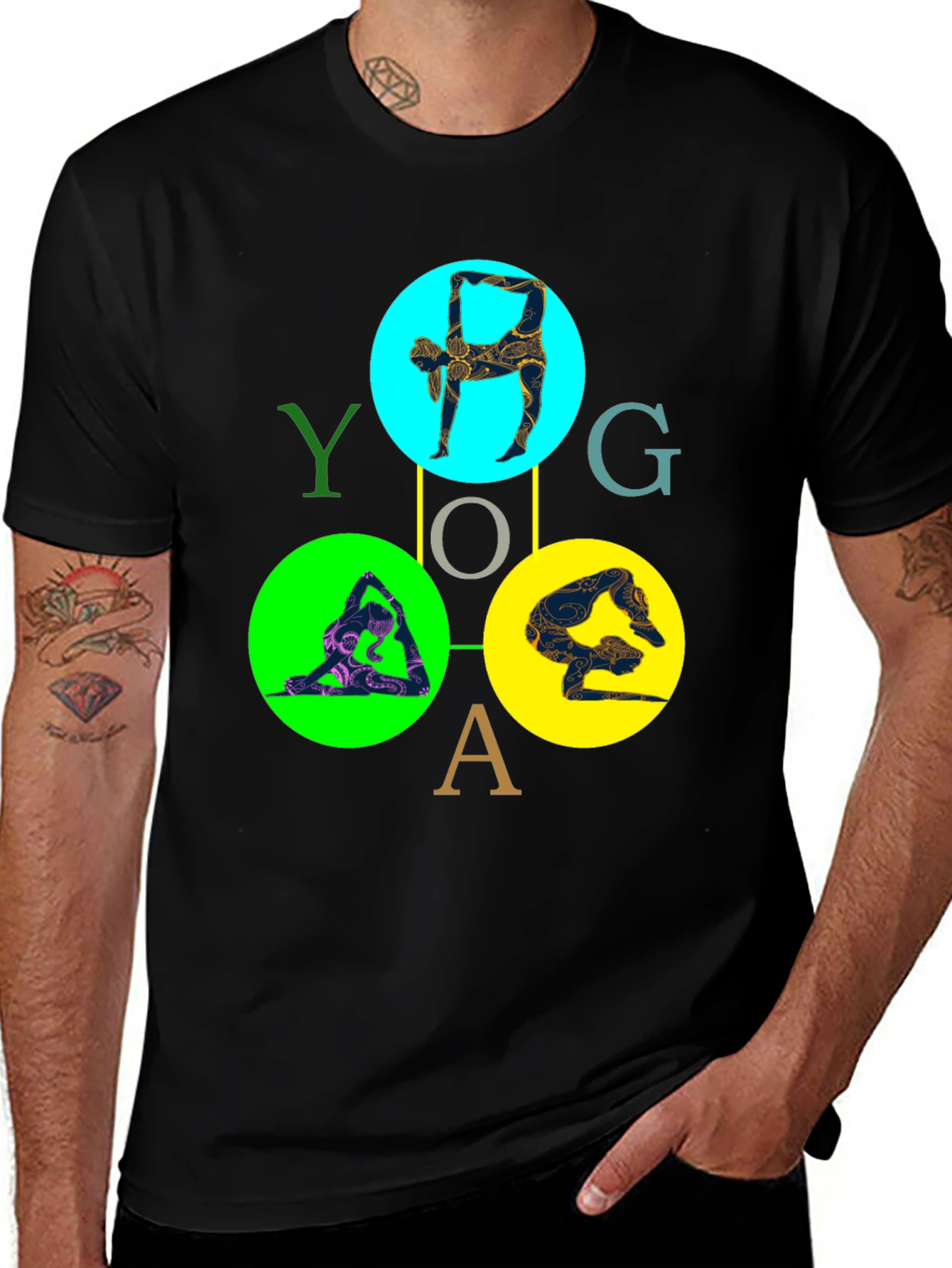 Variant 30 of Yoga Pose T-Shirt - Zen Style