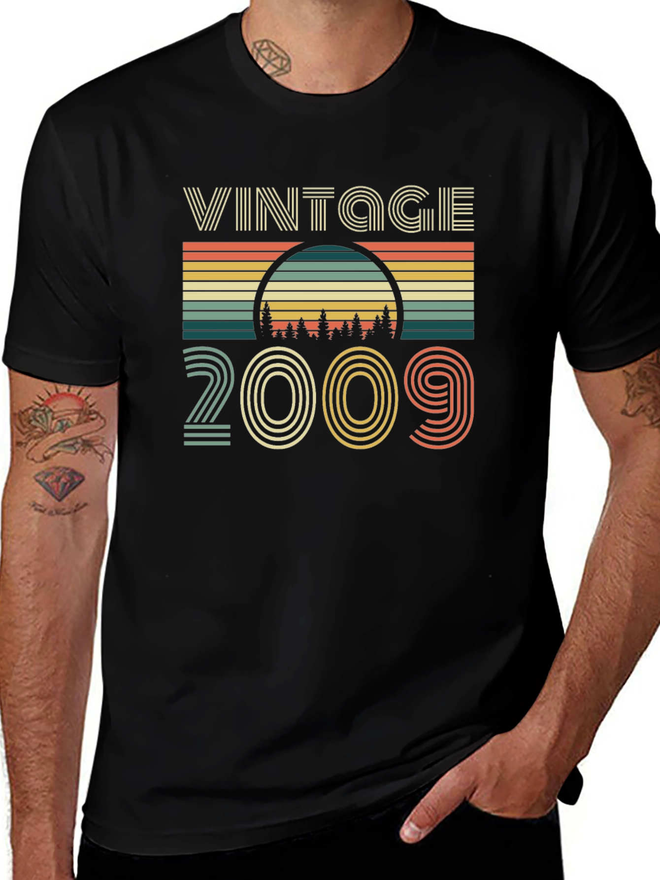Variant 6 of Vintage 2009 Graphic T-Shirt