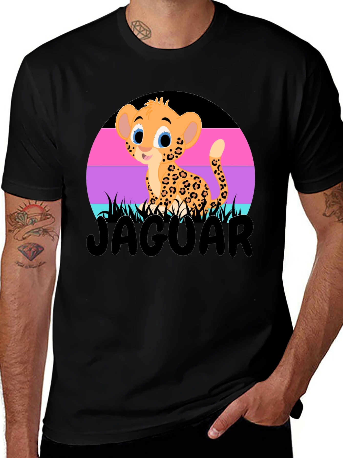 Variant 19 of Cute Jaguar Cub T-Shirt