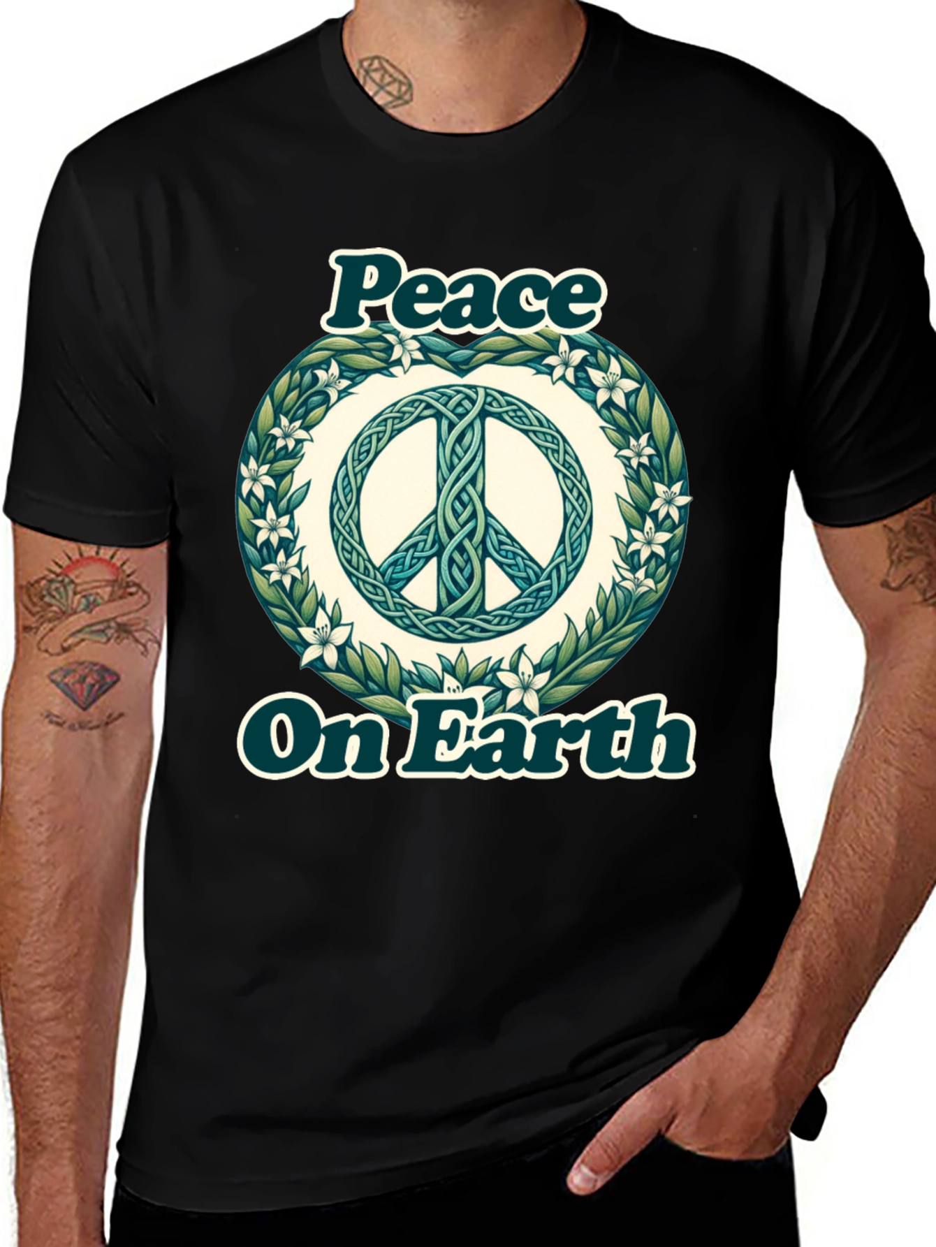 Variant 28 of Peace On Earth Graphic T-Shirt