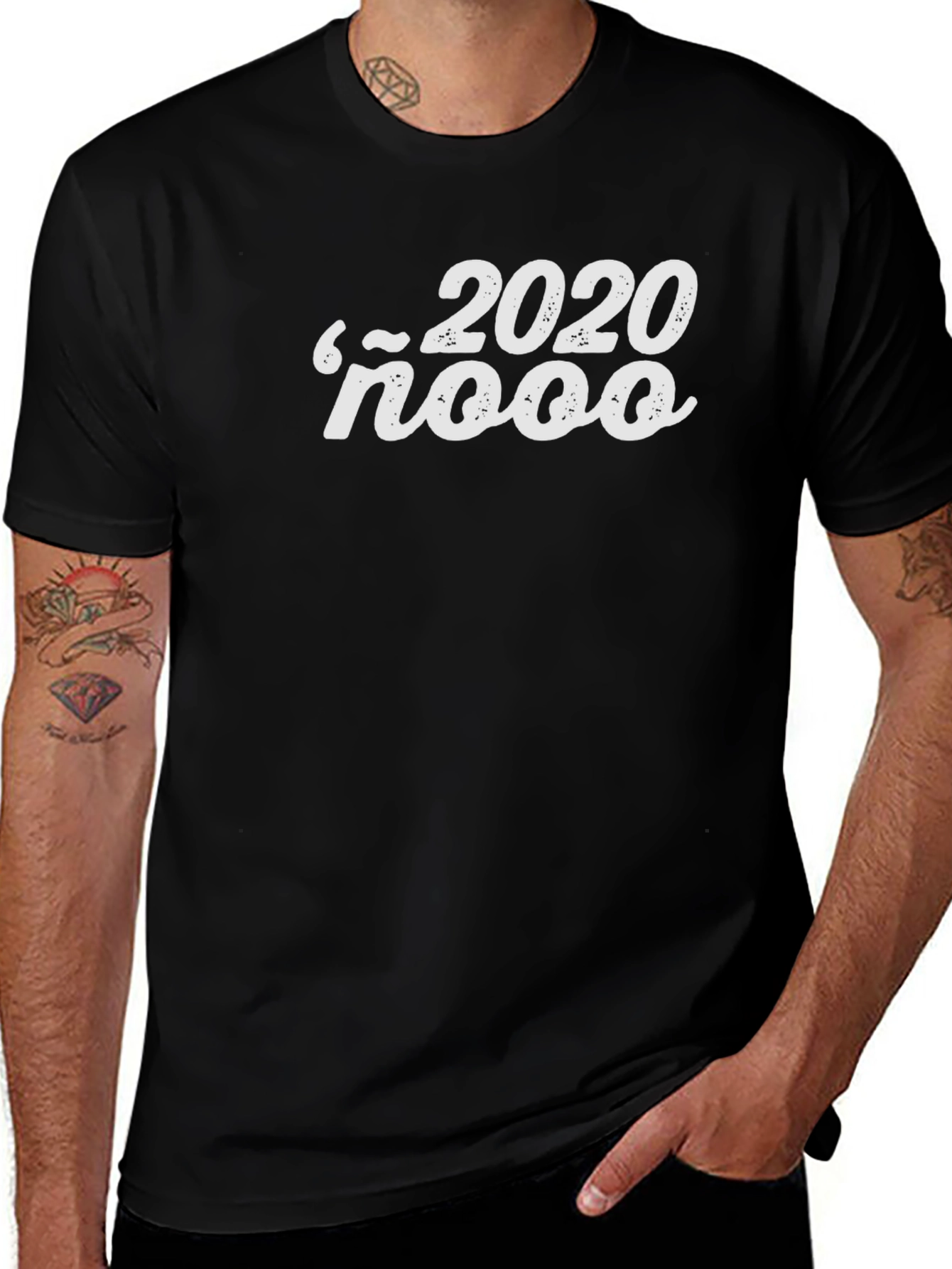 Variant 22 of 2020 Nooo T-Shirt - Mens Novelty Tee