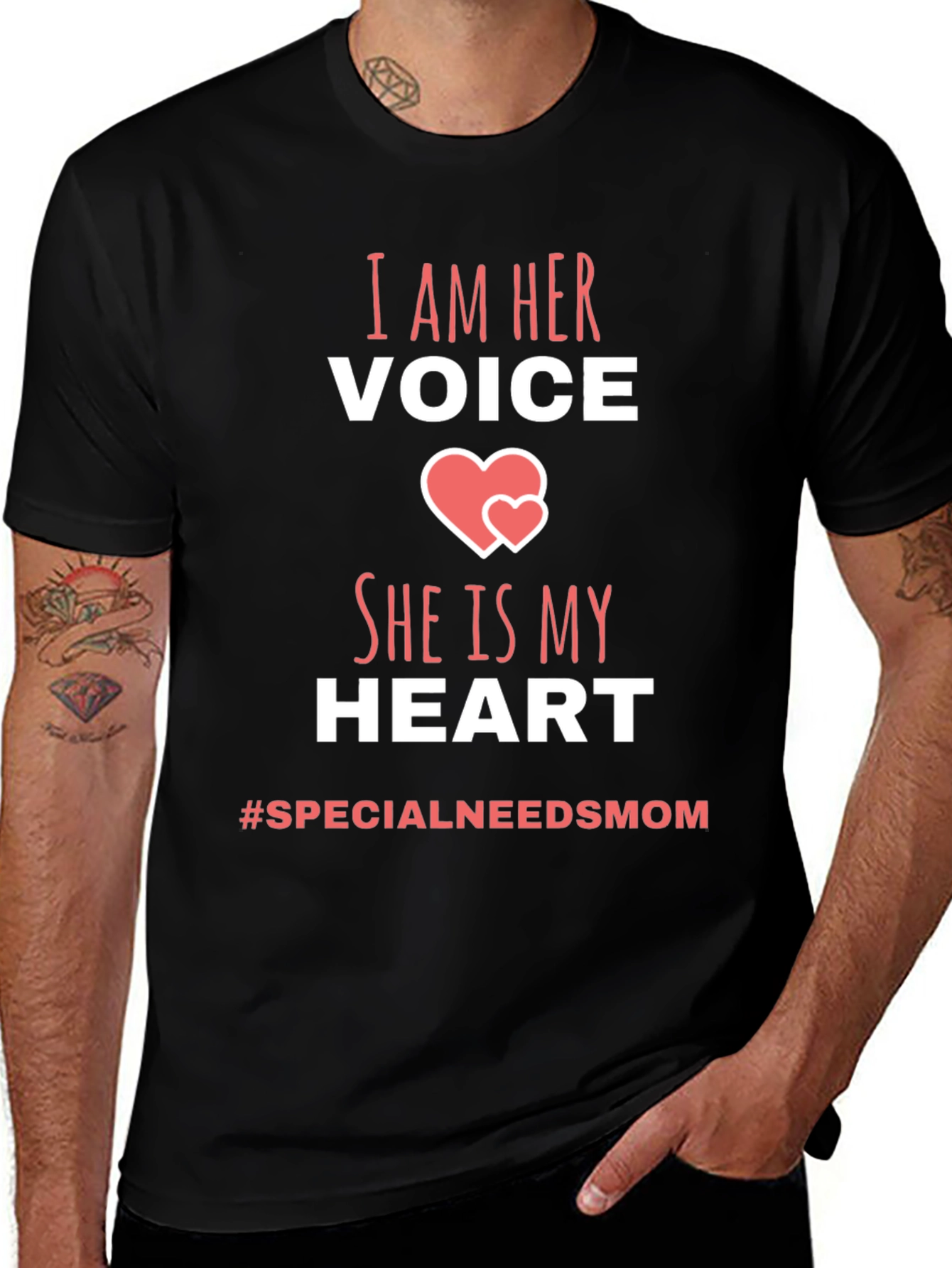 I Am Her Voice T-Shirt - Special Needs Mom