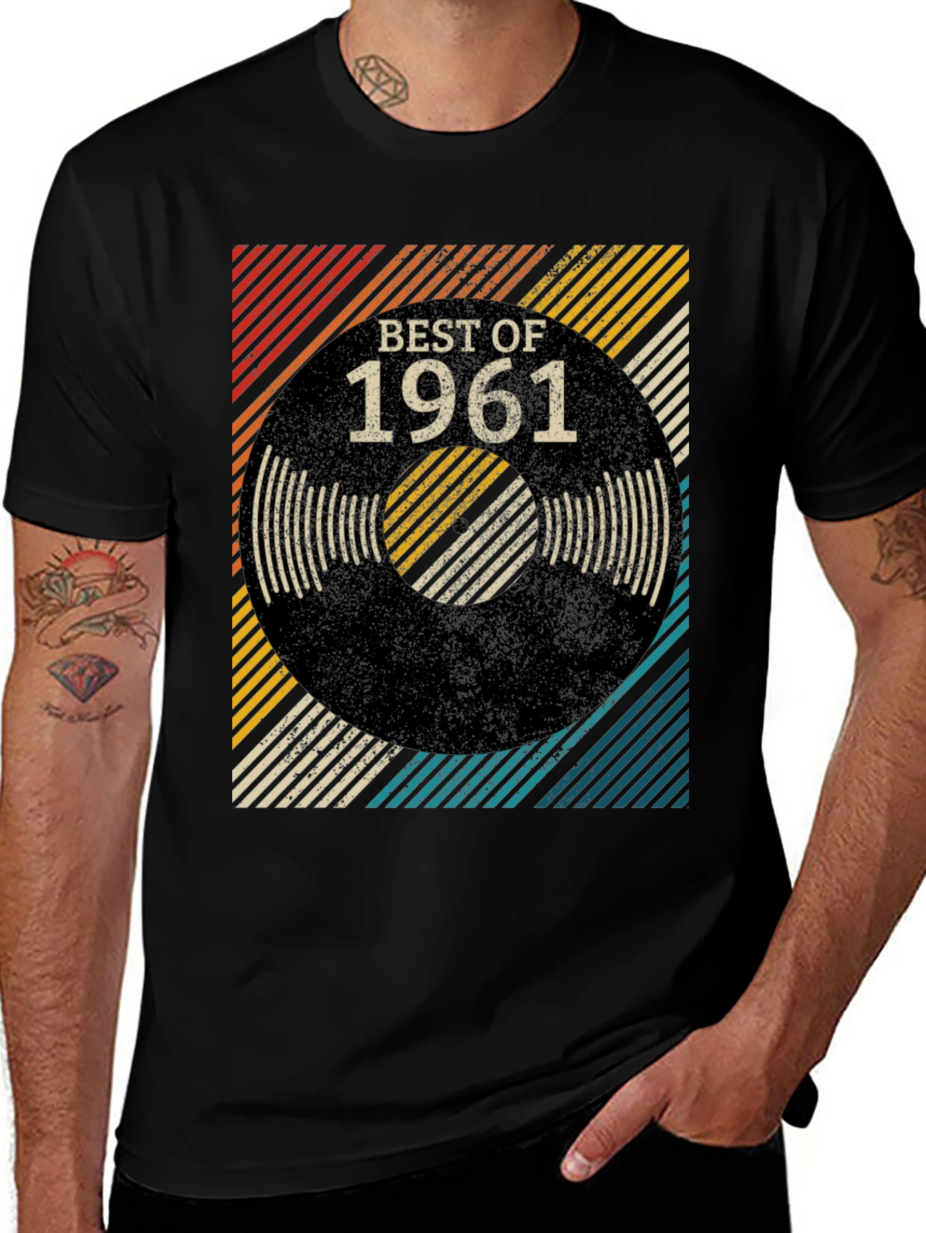 Variant 3 of Best of 1961 Vinyl Record Graphic Tee