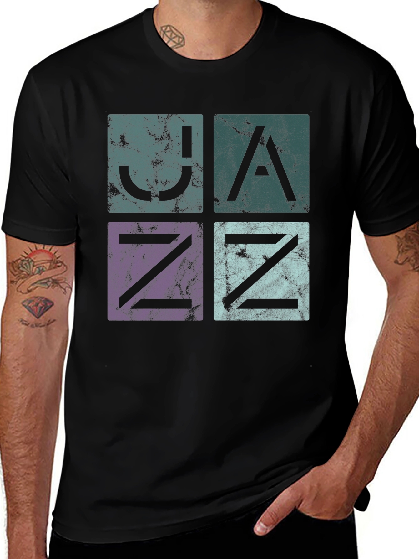 Variant 24 of Vintage Jazz Graphic T-Shirt