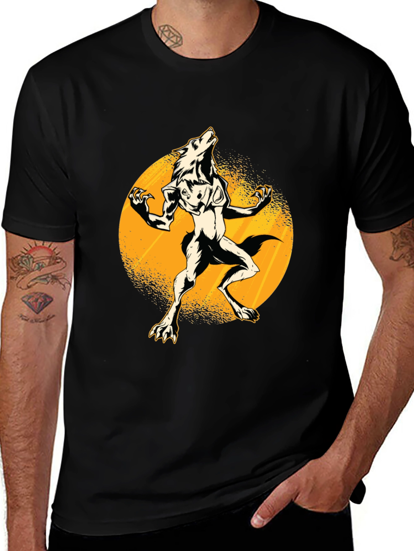 Variant 27 of Werewolf Moon Black T-Shirt