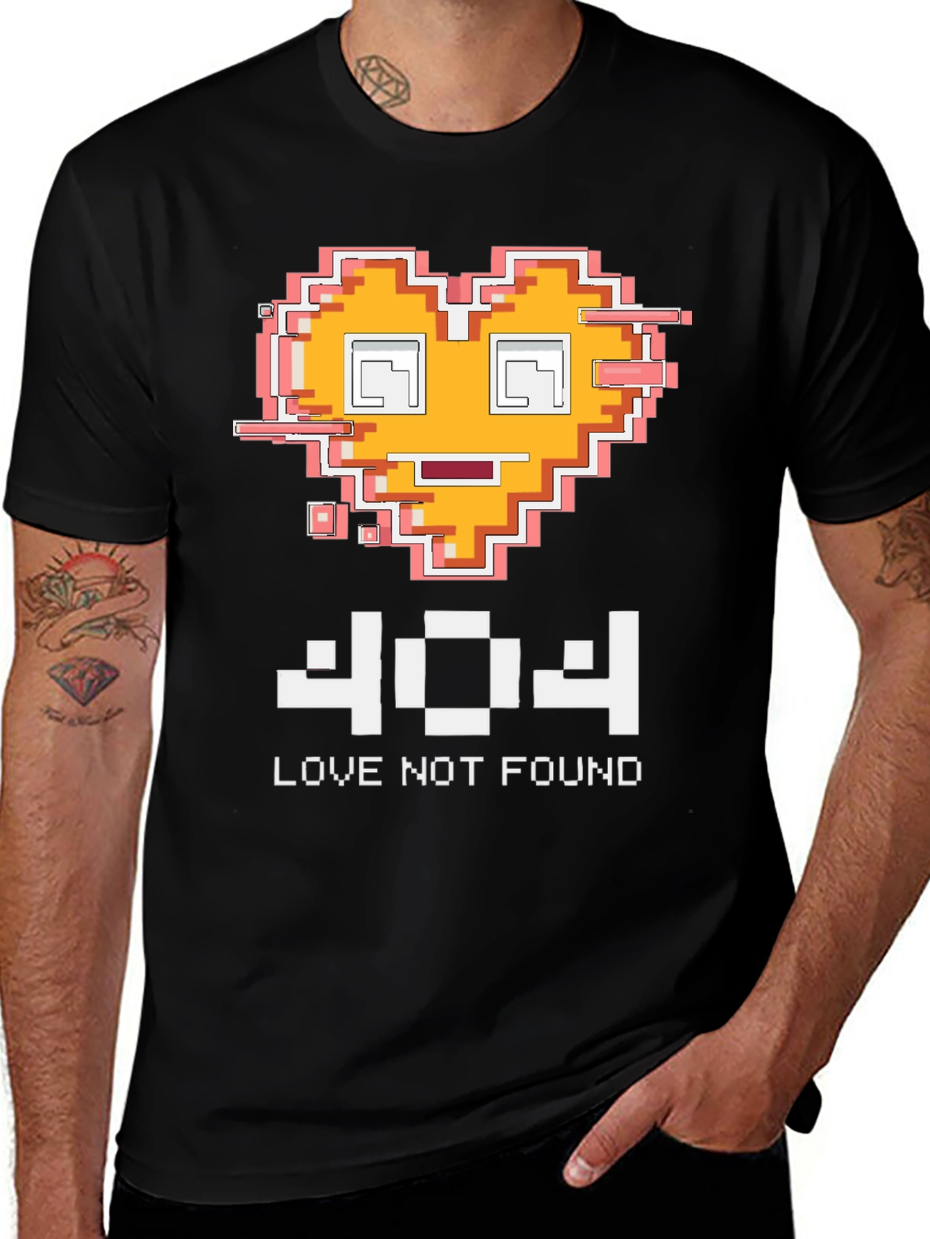 404 Love Not Found Graphic Tee