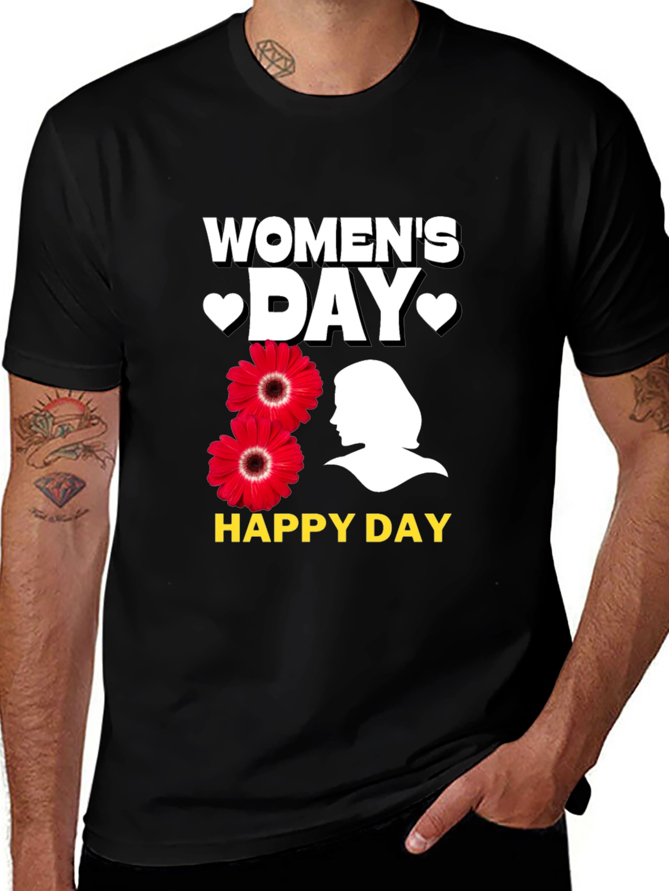Variant 14 of Women's Day Graphic Tee - Celebrate in Style!