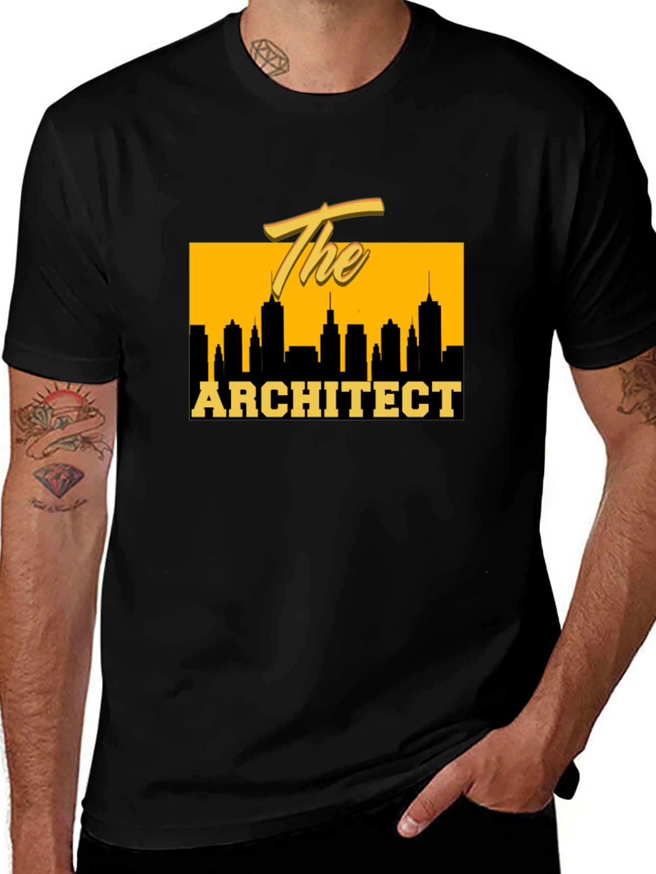 Variant 7 of Architect Skyline T-Shirt